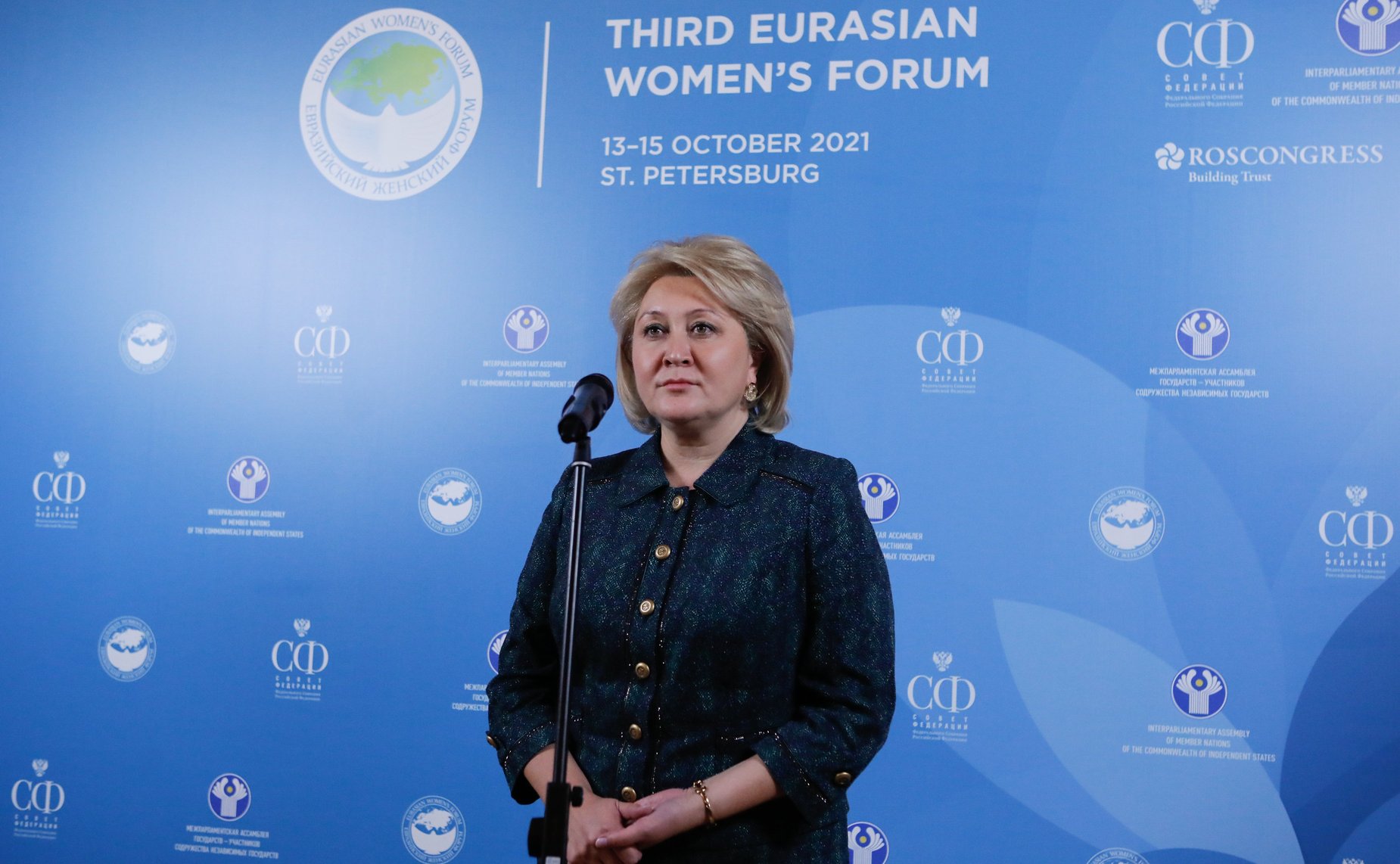 Брифинг Лилии Гумеровой