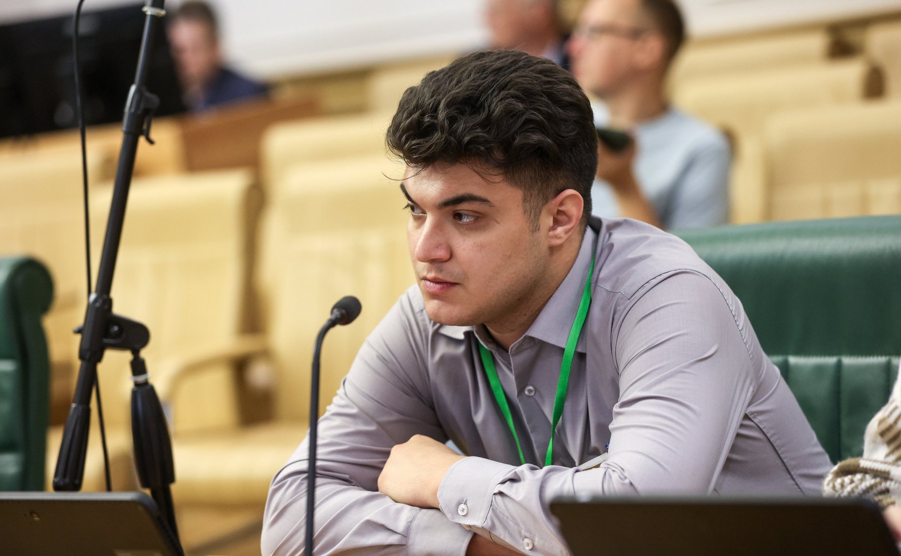 Встреча заместителя Председателя СФ Константина Косачева с участниками Практикума молодых гуманитариев «Новые связи для нового мира», организованного Международным молодежным центром РУДН им. Патриса Лумумбы