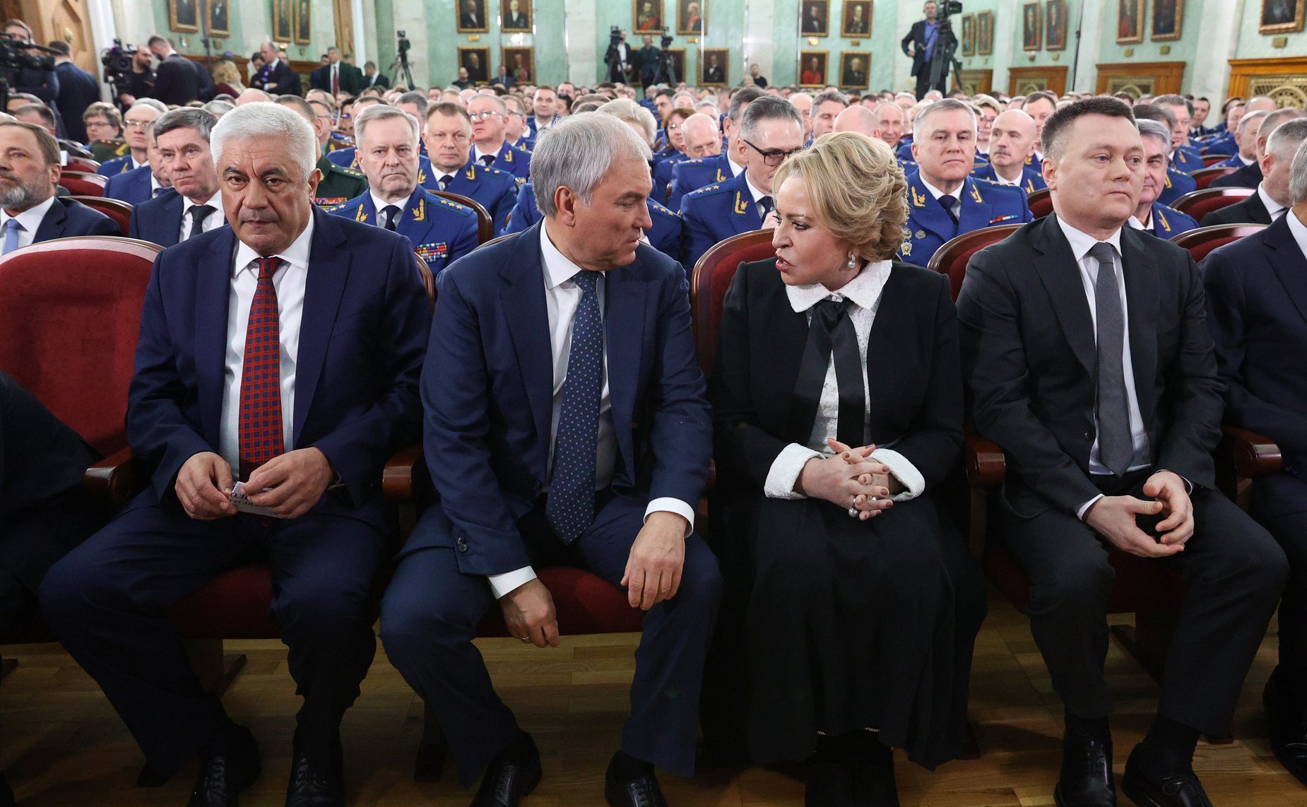 Валентина Матвиенко приняла участие в расширенном заседании коллегии Генеральной прокуратуры Российской Федерации