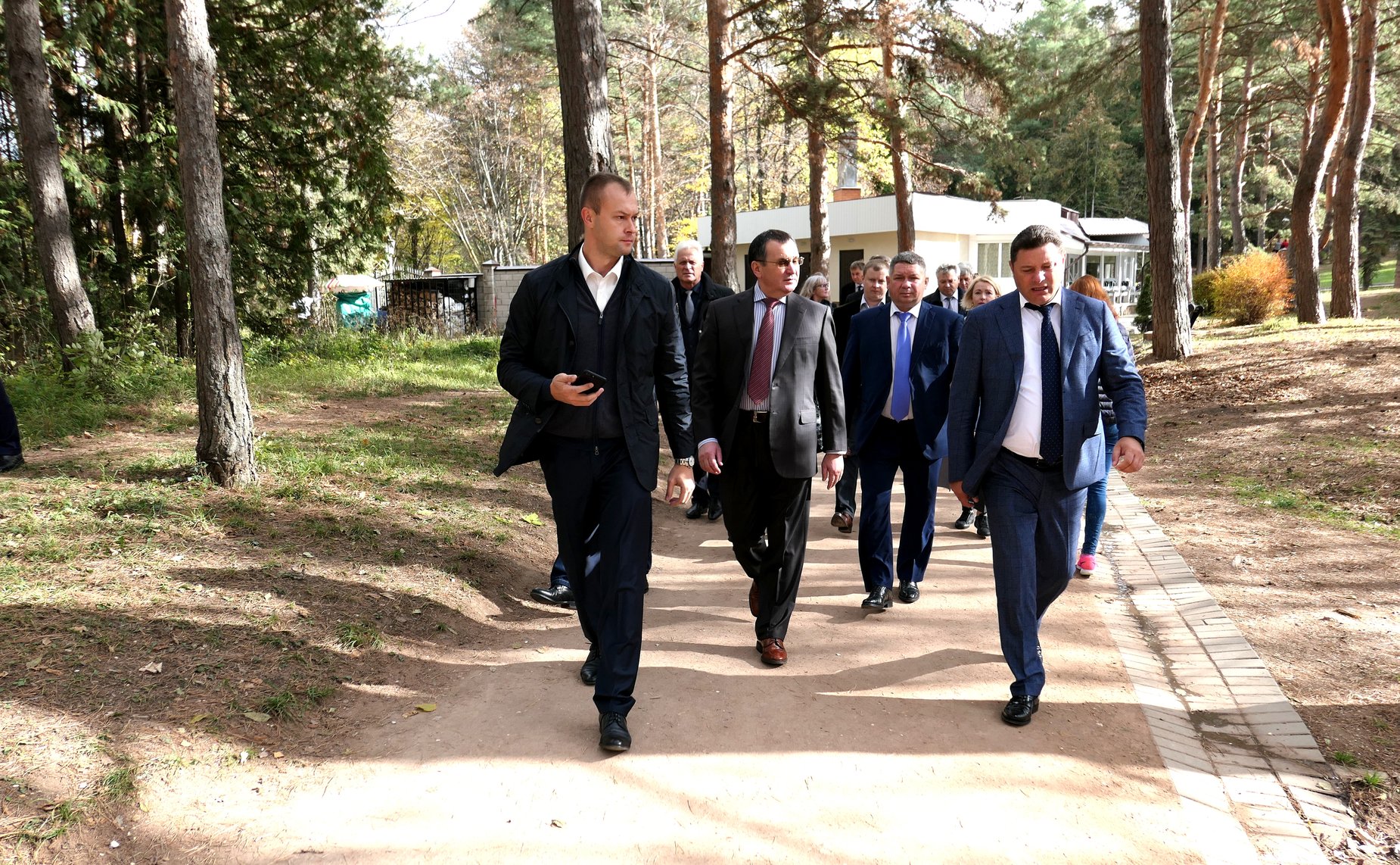 Николай Федоров посетил Национальный парк «Кисловодский» и осмотрел объекты уникального произведения садово-паркового искусства