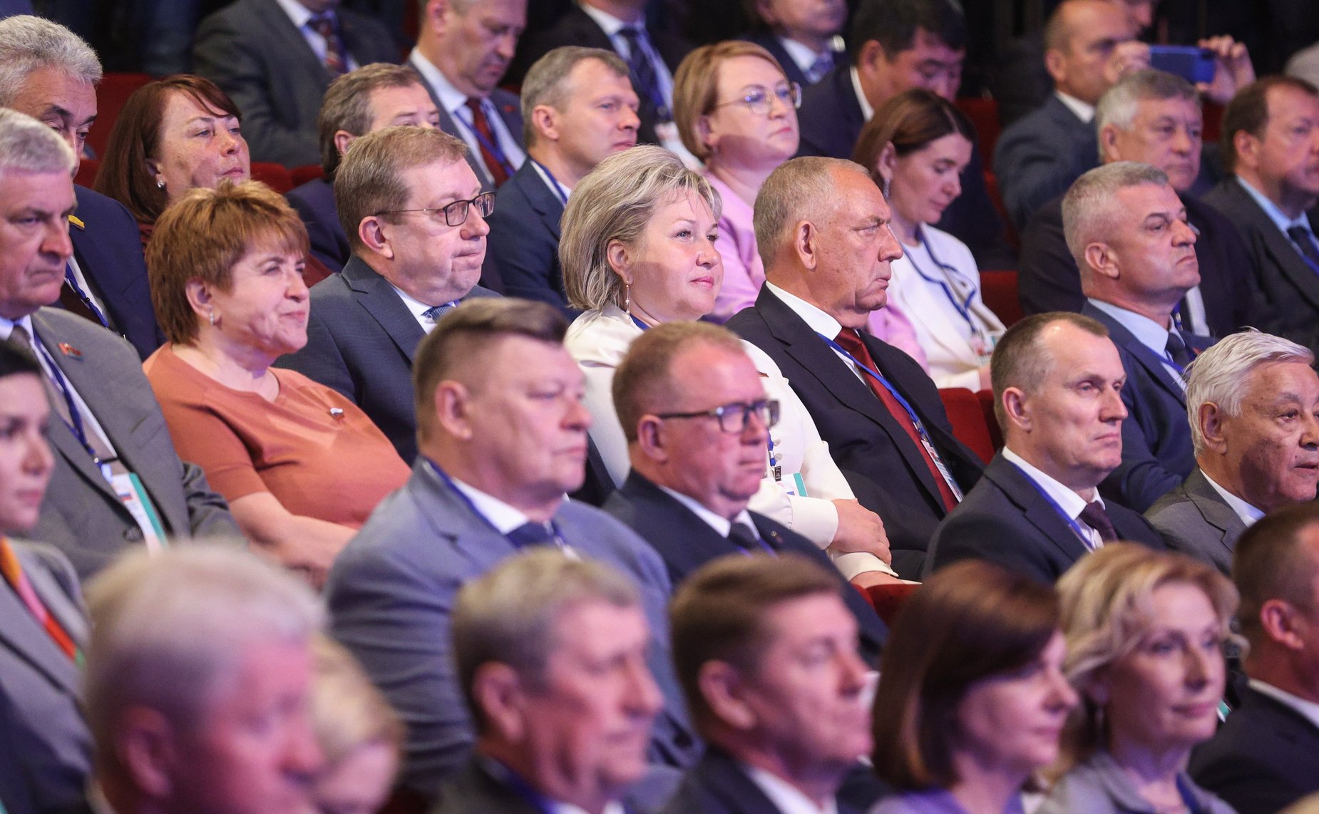 Пленарное заседание X Форума регионов России и Беларуси