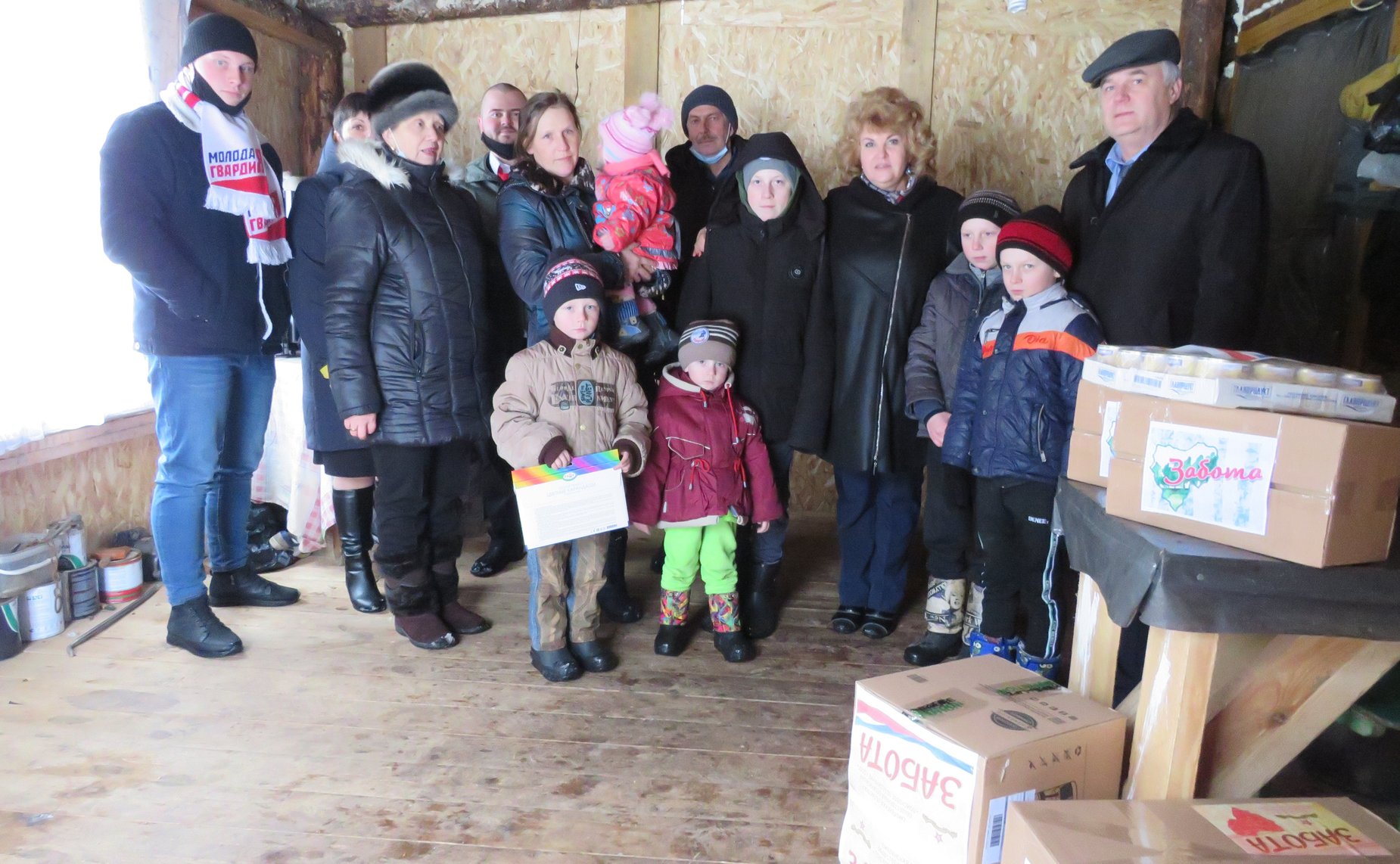 Нина Куликовских организовала Акцию «Забота» в Смоленской области