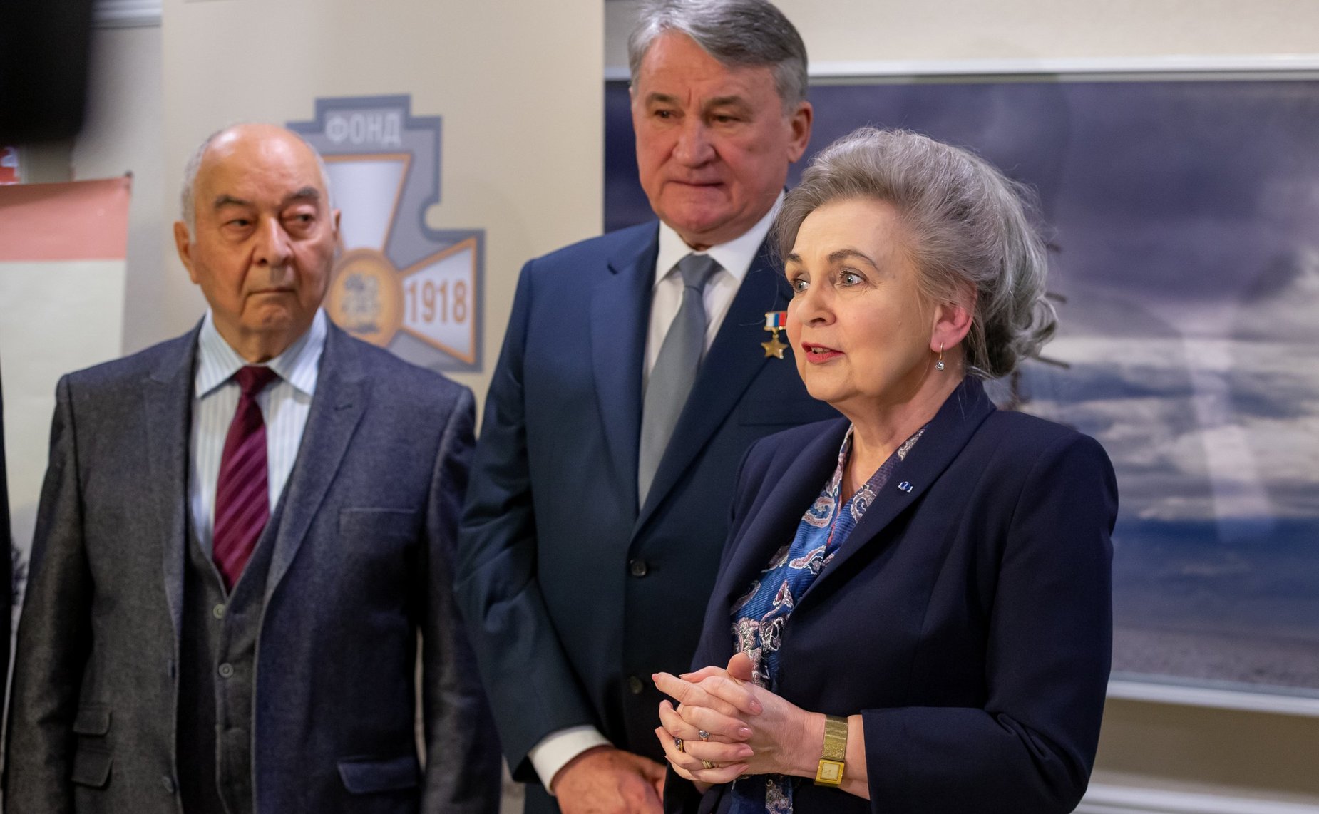 Открытие выставки «Из архива Маршала Советского Союза Р. Малиновского: к 75-летию Победы в ВОВ»