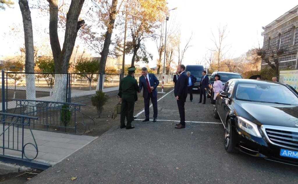 Ю. Воробьев во главе делегации Совета Федерации в Армении