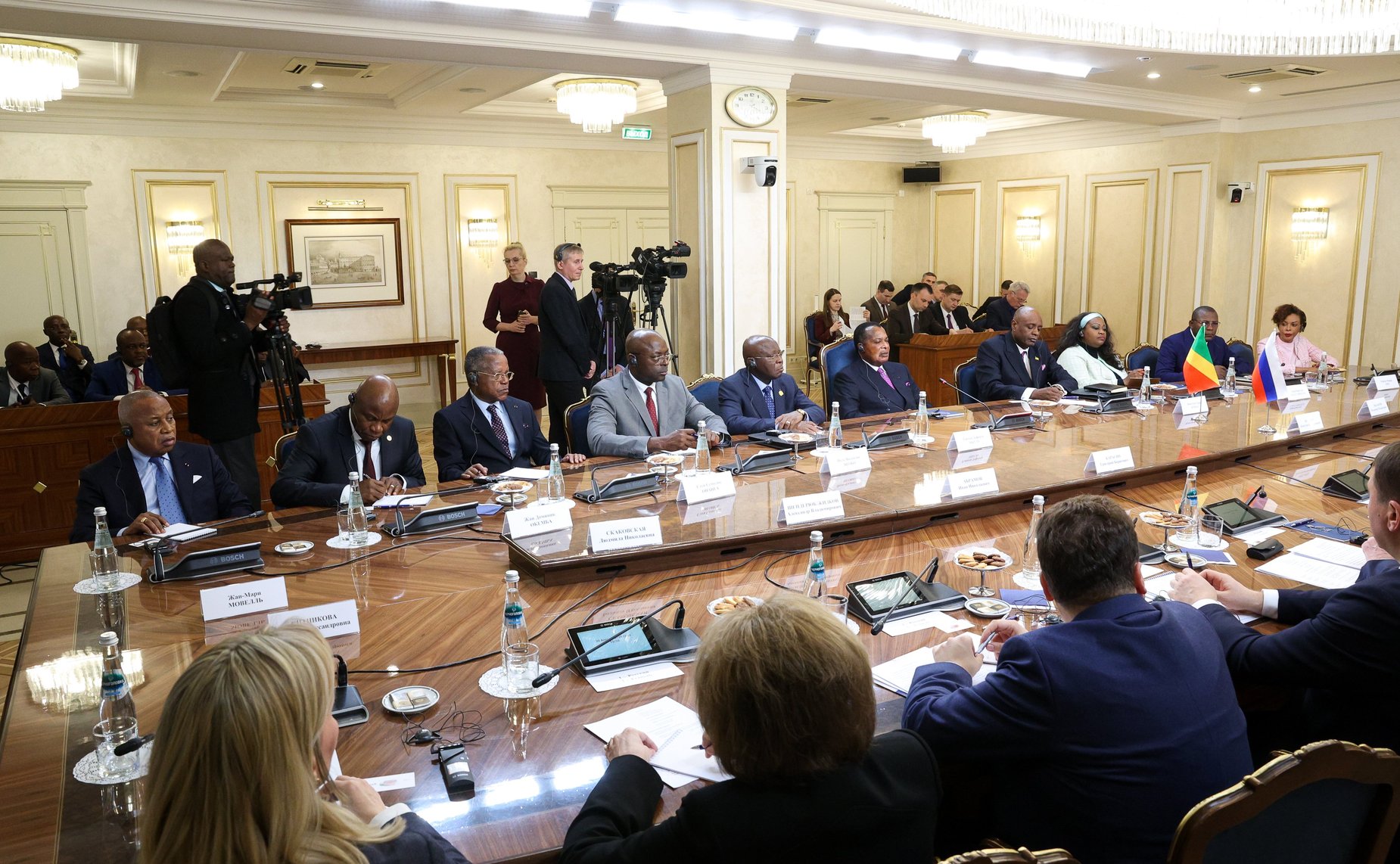 Встреча Председателя Совета Федерации Валентины Матвиенко с Президентом Республики Конго Дени Сассу-Нгессо