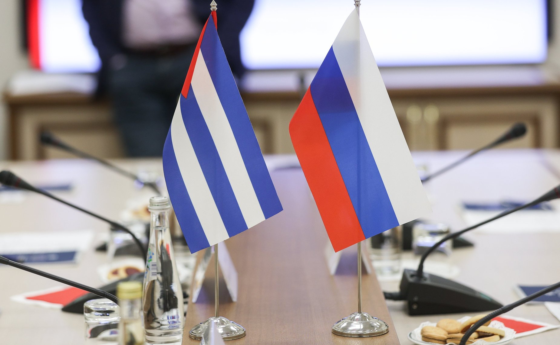 Встреча Дмитрия Кузьмина с Национальным координатором комитетов по защите революции Республики Куба, членом Государственного Совета Республики Куба Херардо Эрнандесом Нордело