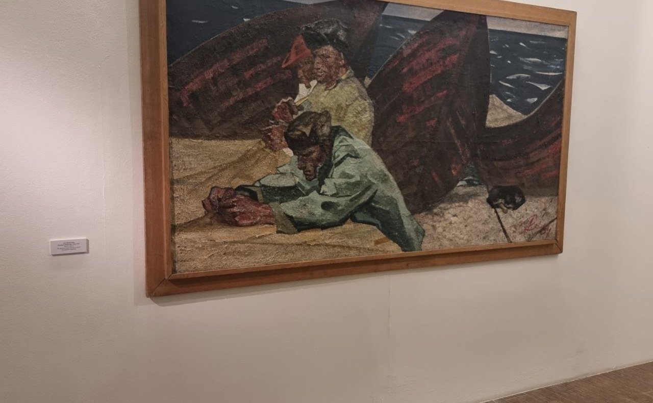 Вячеслав Наговицын принял участие в торжественном открытии выставки «Художники Бурятии. Российская академия художеств»