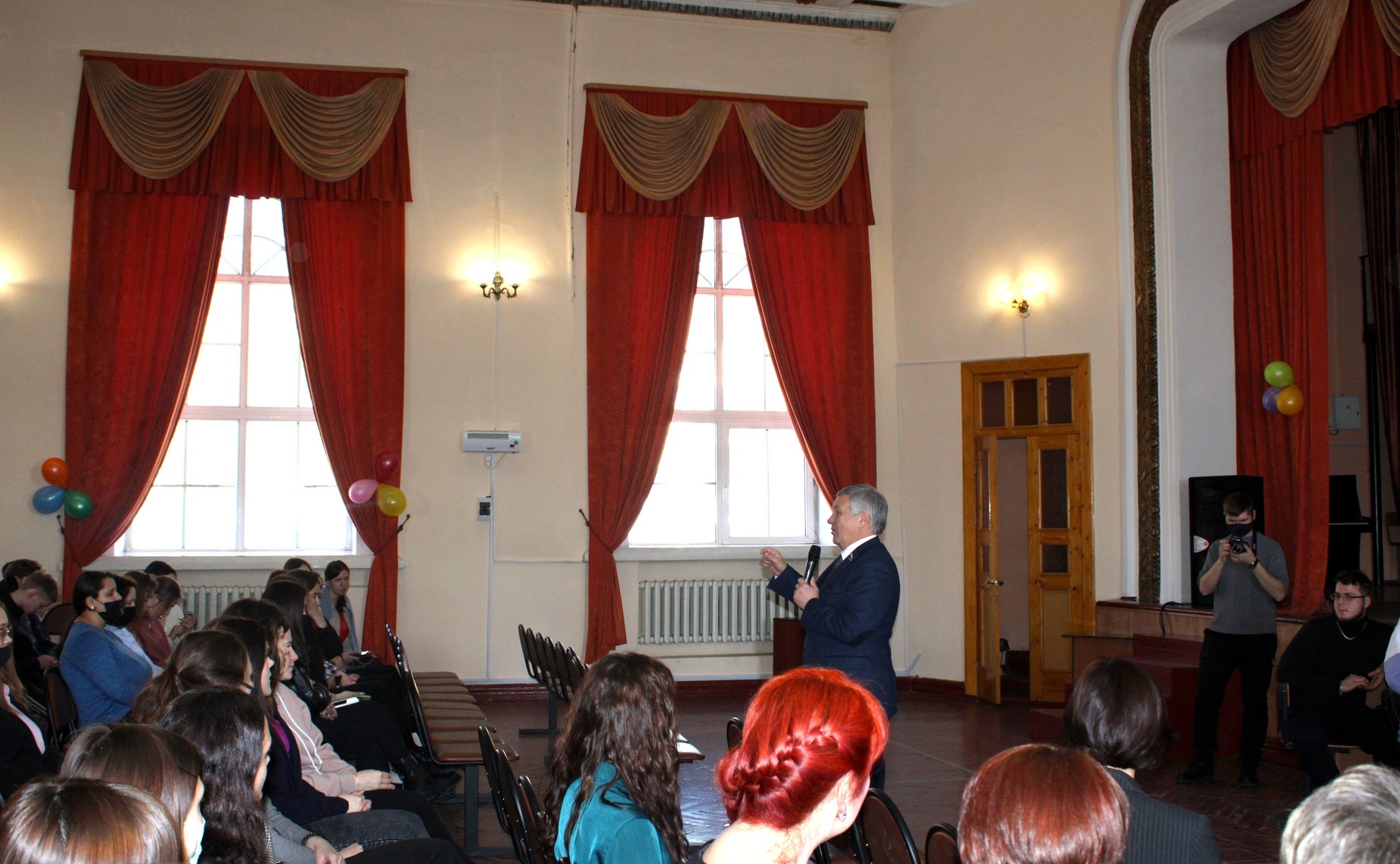 Сергей Михайлов провел встречу со студентами ГПОУ «Читинский политехнический колледж»