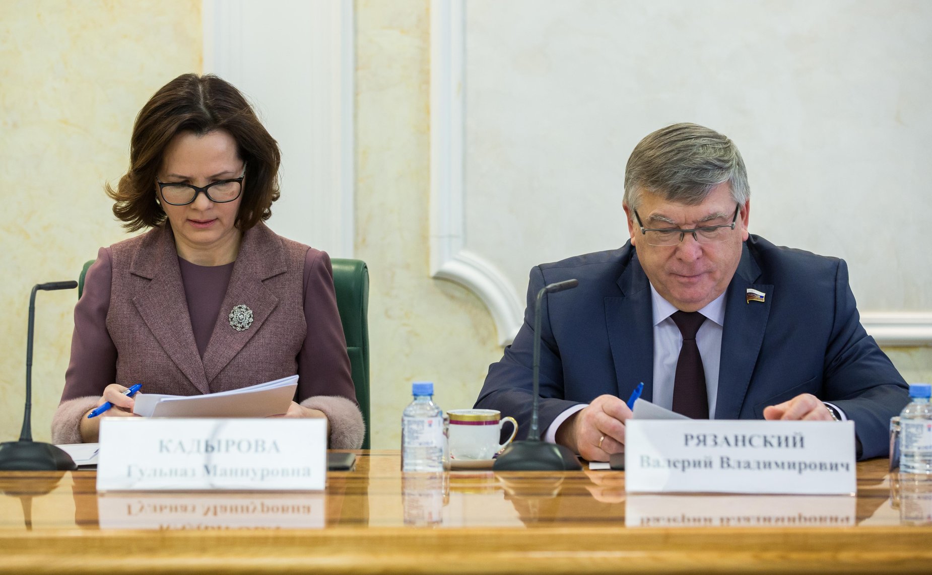 Гюльназ Кадырова и Валерий Рязанский