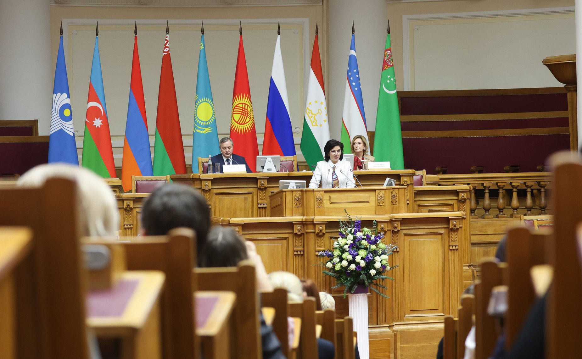 Пленарное заседание III Международного форума «Содружество моды»