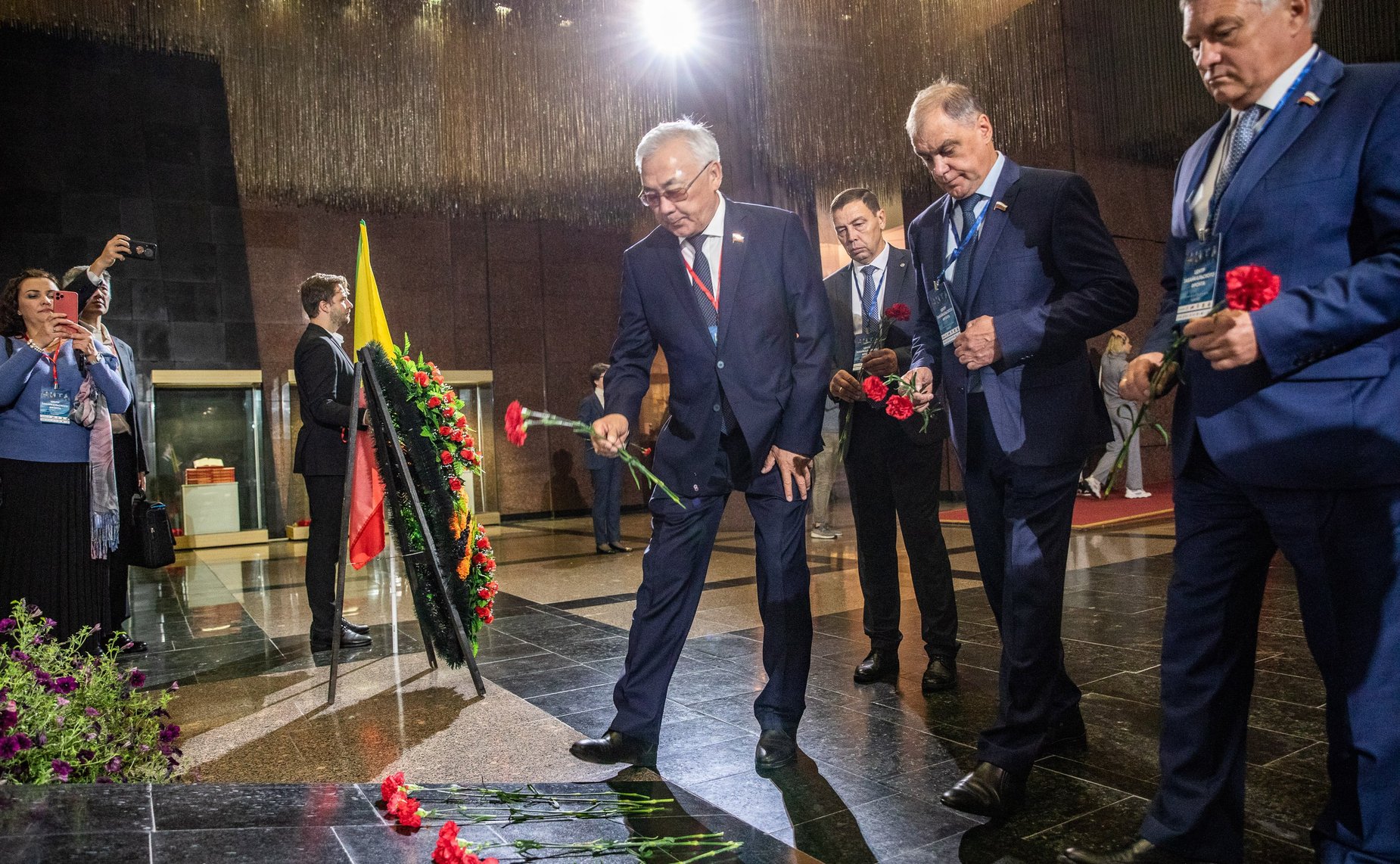 Баир Жамсуев и Сергей Михайлов приняли участие в открытии музейной экспозиции, посвященной подвигу Забайкальского фронта