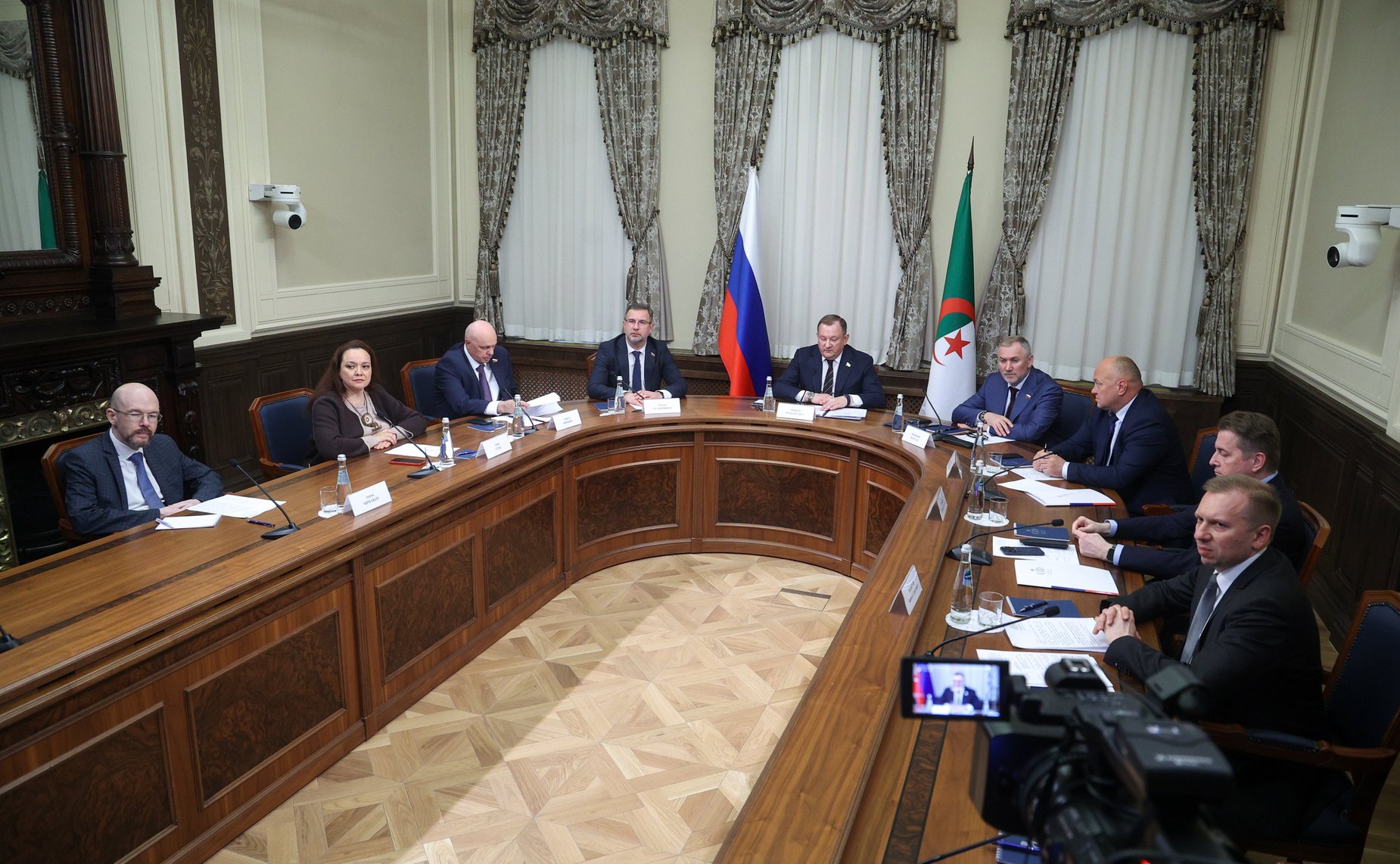 Совместное заседание групп по сотрудничеству Совета Федерации и Совета нации Алжирской Народной Демократической Республики