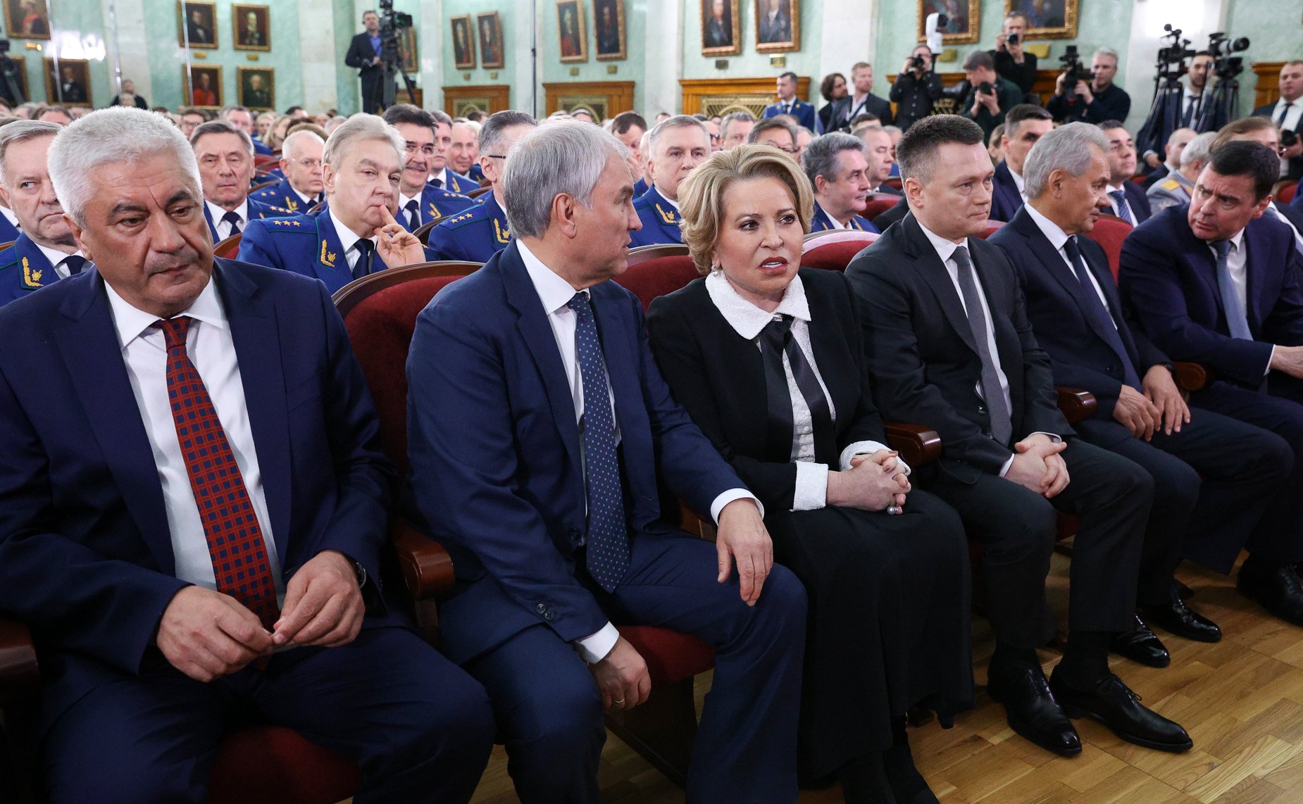 Валентина Матвиенко приняла участие в расширенном заседании коллегии Генеральной прокуратуры Российской Федерации