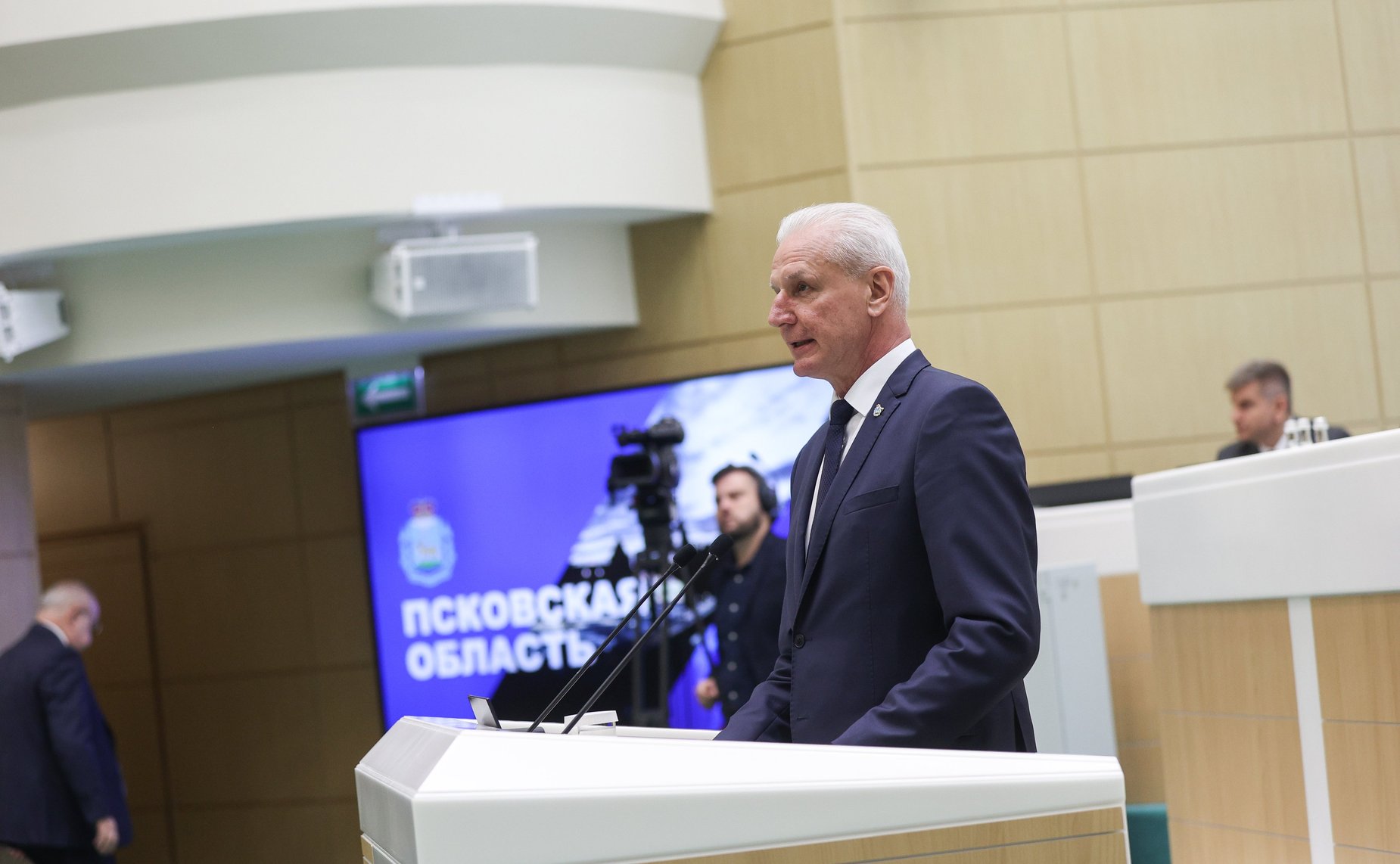 Председатель Псковского областного Собрания депутатов Александр Котов