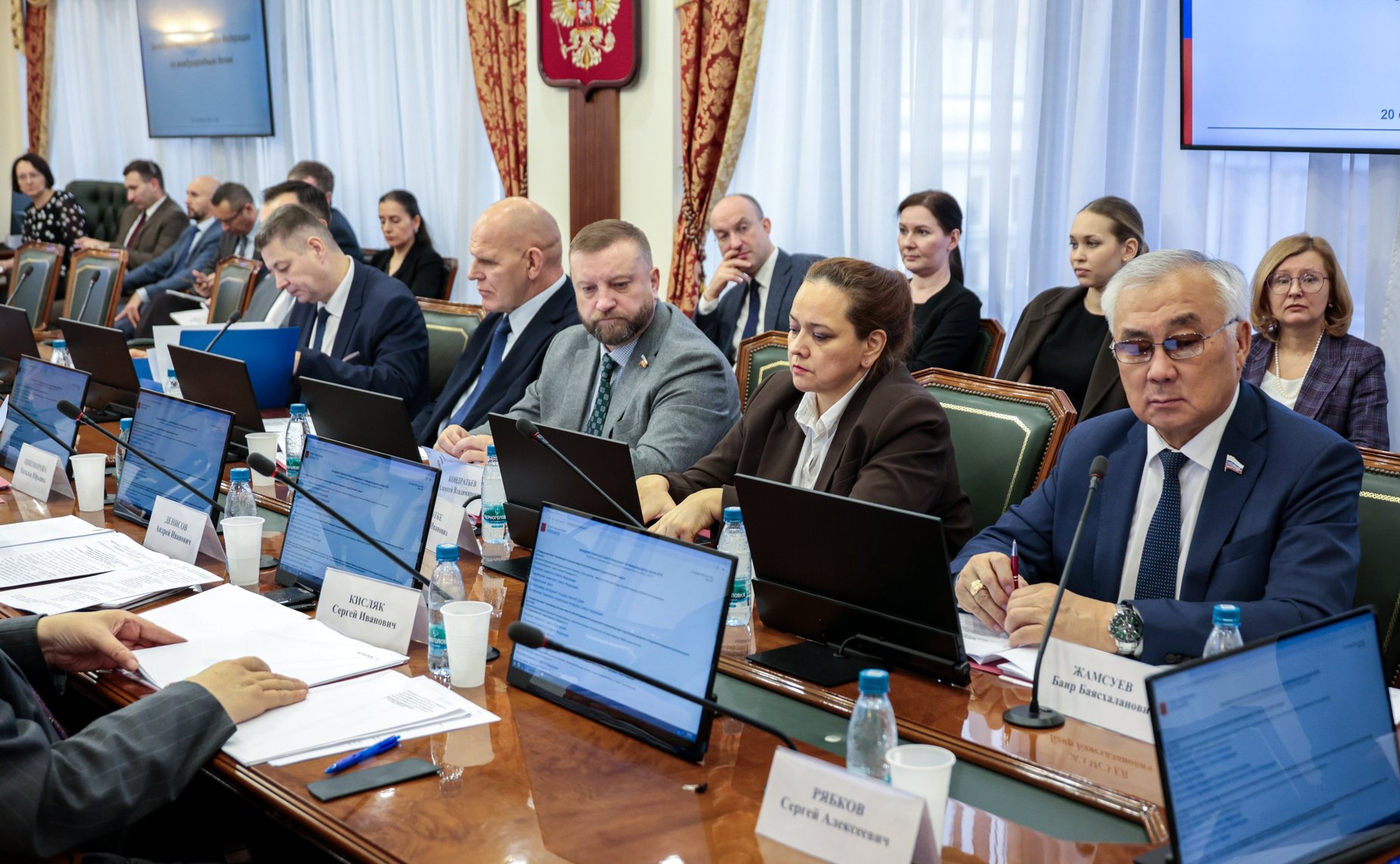 Заседание Комитета Совета Федерации по международным делам на тему «О проекте Заявления Совета Федерации о необходимости прекращения экономической, торговой и финансовой блокады, введенной США против Республики Куба»