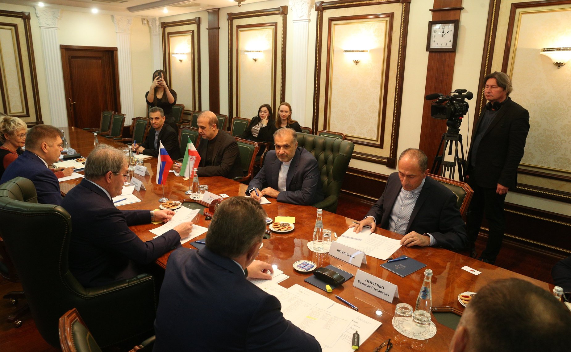 Встреча членов группы по сотрудничеству СФ с Собранием Исламского Совета Исламской Республики Иран с Чрезвычайным и Полномочным Послом Исламской Республики Иран в РФ