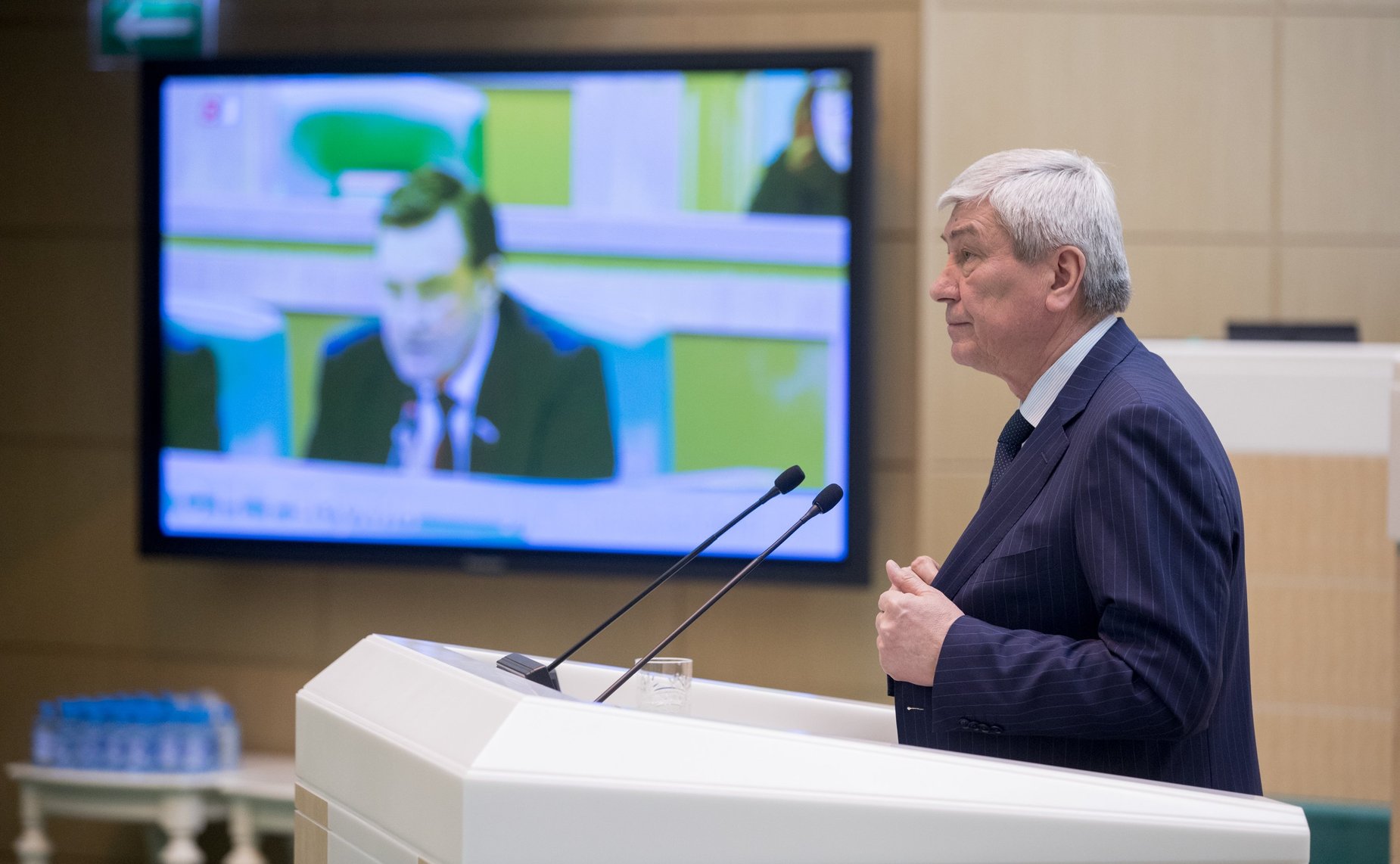 Директор Федеральной службы по финансовому мониторингу Ю. Чиханчин