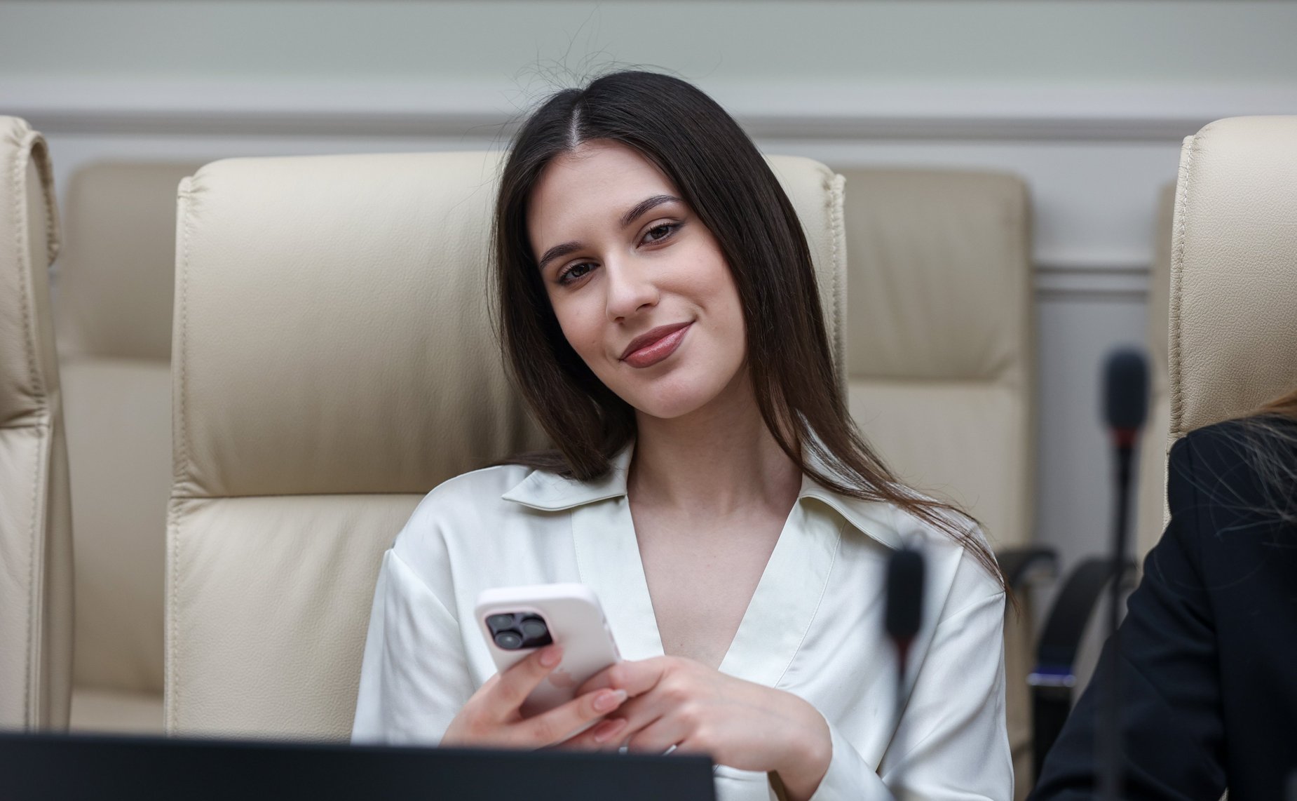 Встреча председателя Комитета Совета Федерации по международным делам Григория Карасина со студентами юридического факультета МГУ им. Ломоносова