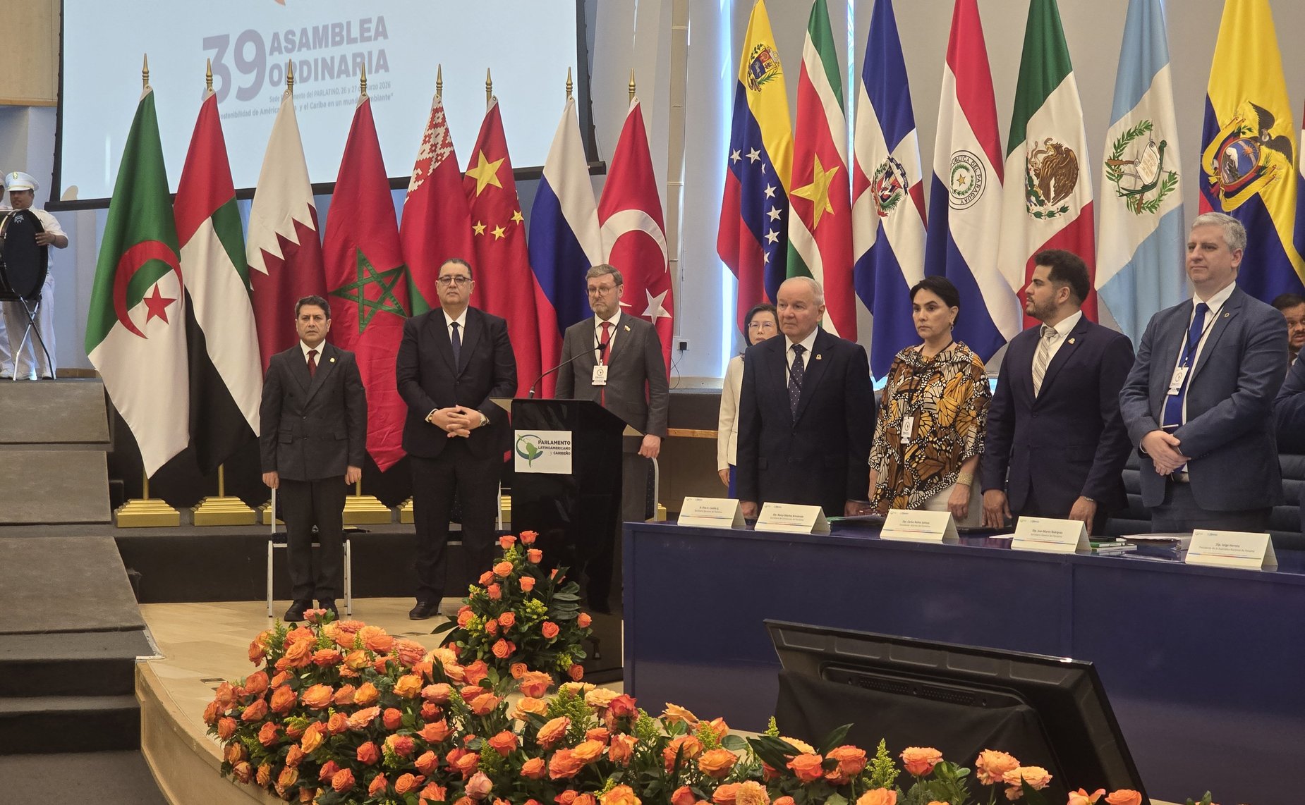 Заместитель Председателя Совета Федерации Константин Косачев принял участие в пленарном заседании 39-й сессии Ассамблеи Парламента стран Латинской Америки и Карибского бассейна (ПАРЛАТИНО) в г. Панама