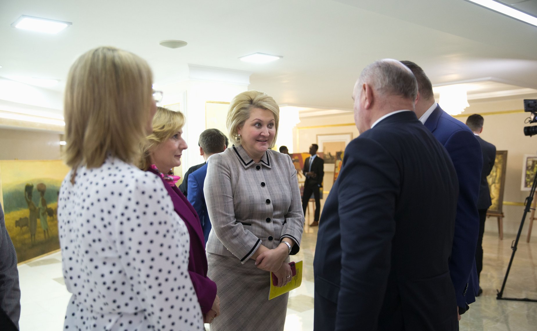 Открытие выставки «Россия – Африка»: диалог цивилизаций» в Совете Федерации