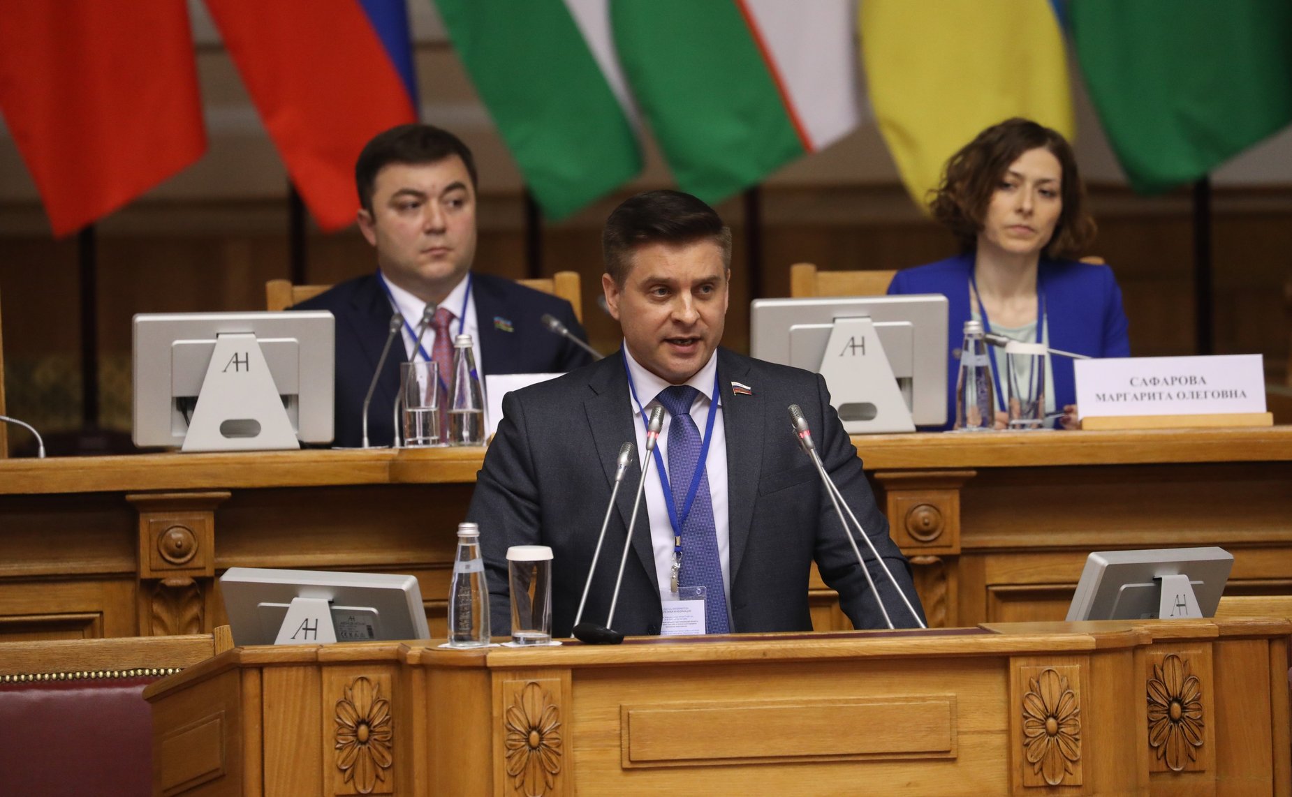 Инна Святенко и Юрий Архаров приняли участие в Молодежном межпарламентском форуме государств – участников СНГ «Молодые парламентарии – взгляд в будущее Содружества»