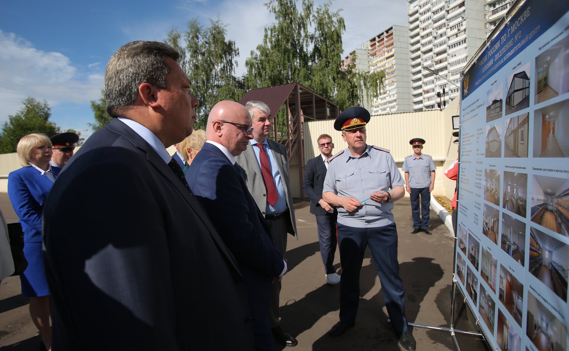 Посещения сенаторами РФ и представителями Минюста России участка, функционирующего как исправительный центр, при ФКУ Колония-поселение № 2 УФСИН России по г. Москве