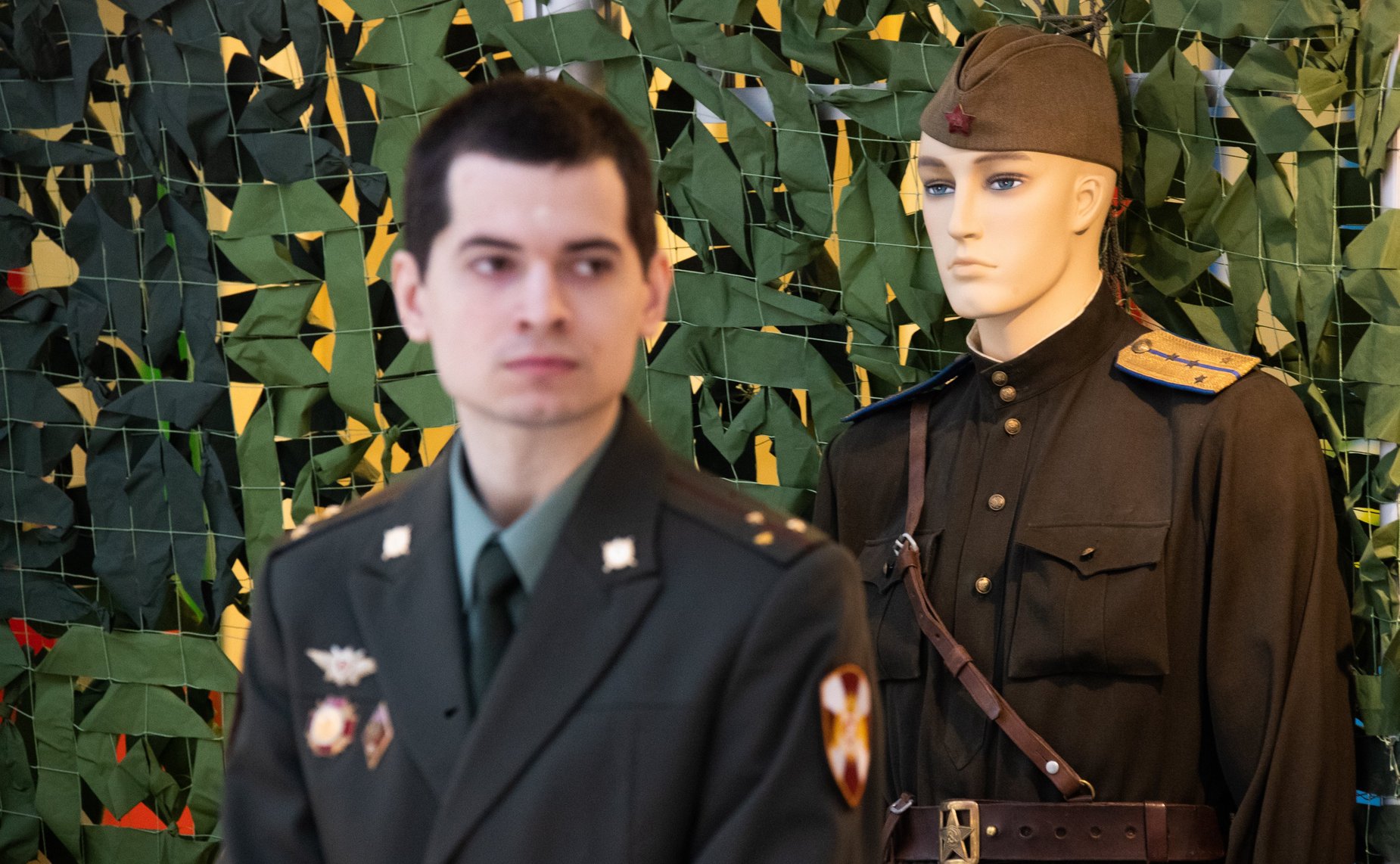 В Совете Федерации открылась экспозиция Центрального музея Росгвардии, посвященная 75-летию Великой Победы