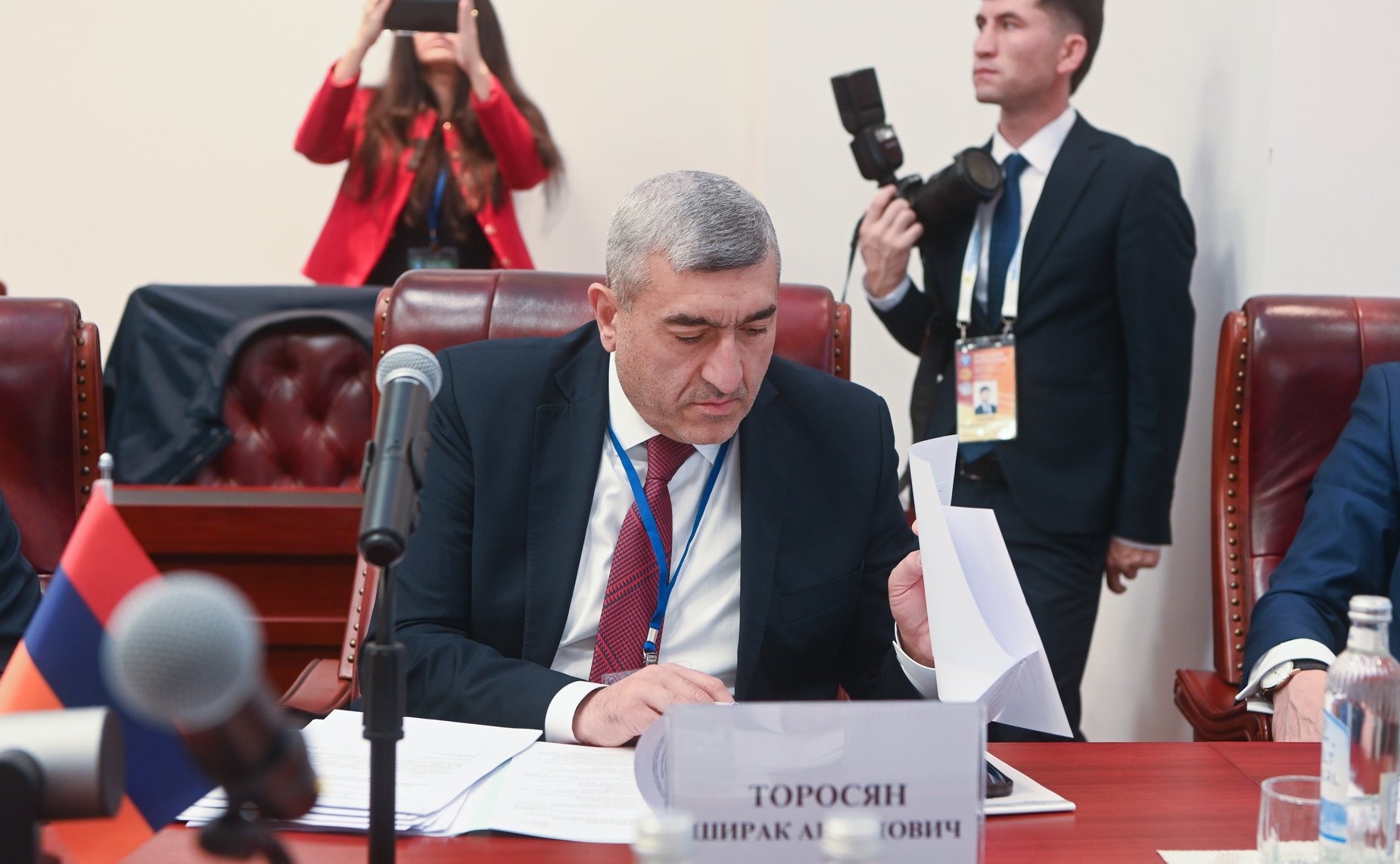 Заседание Постоянной комиссии МПА СНГ по политическим вопросам и международному сотрудничеству