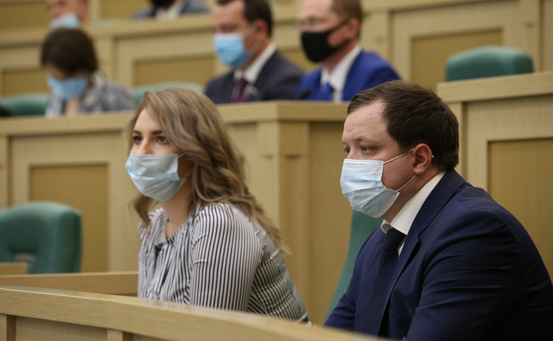 Заседание Палаты молодых законодателей при Совете Федерации