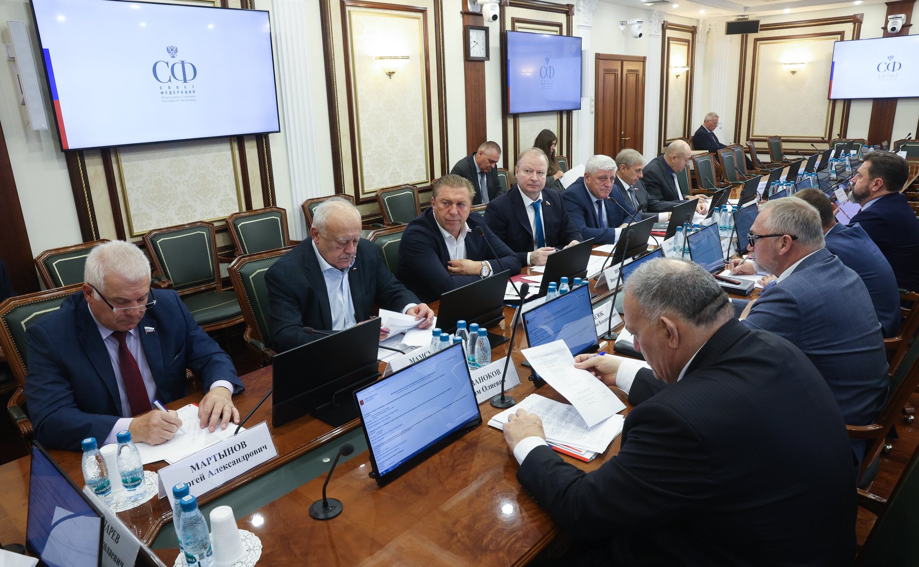 Заседание Комитета Совета Федерации по обороне и безопасности