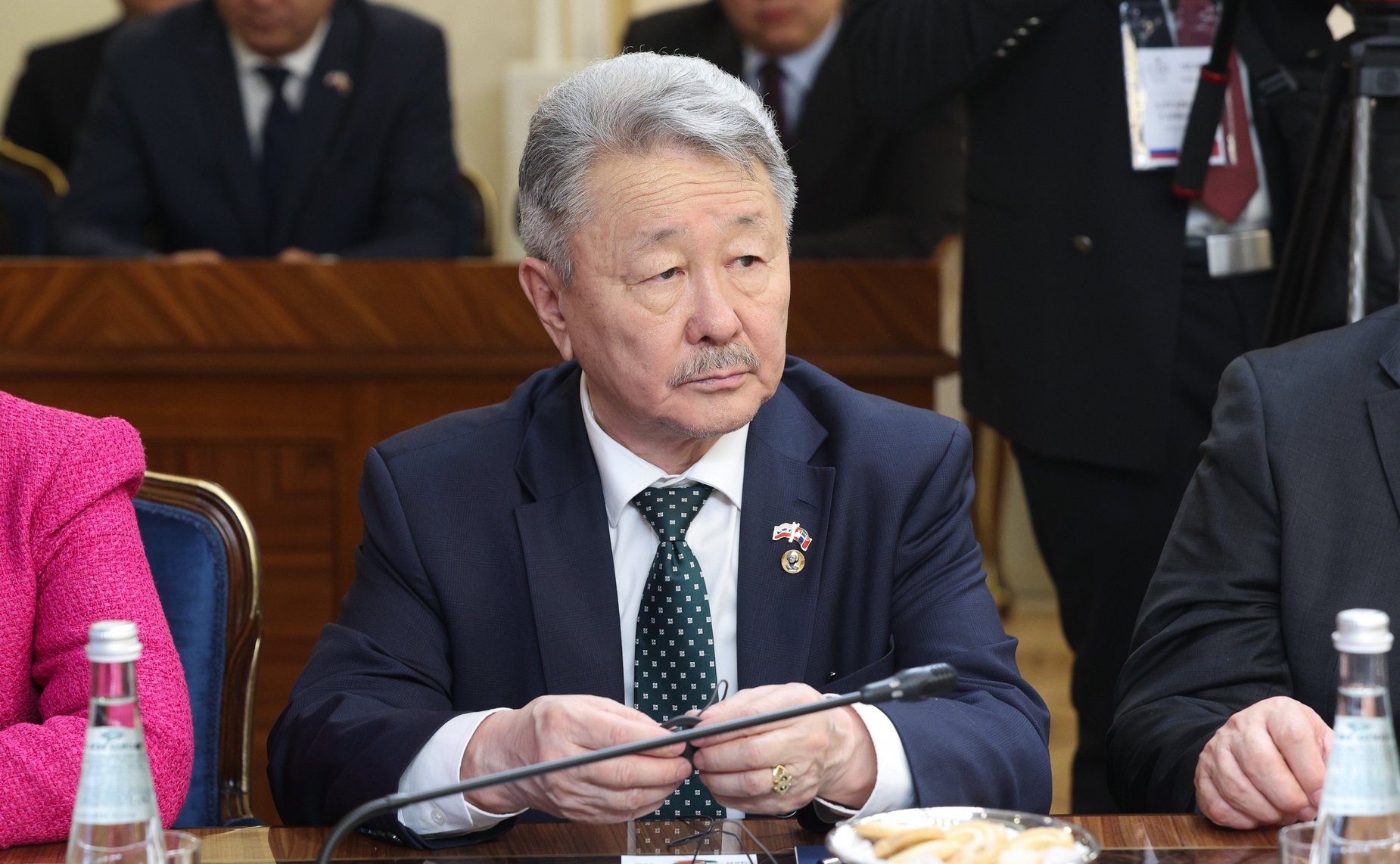 Валентина Матвиенко провела встречу с Председателем Великого Государственного Хурала Монголии Ням-Осорын Учралом