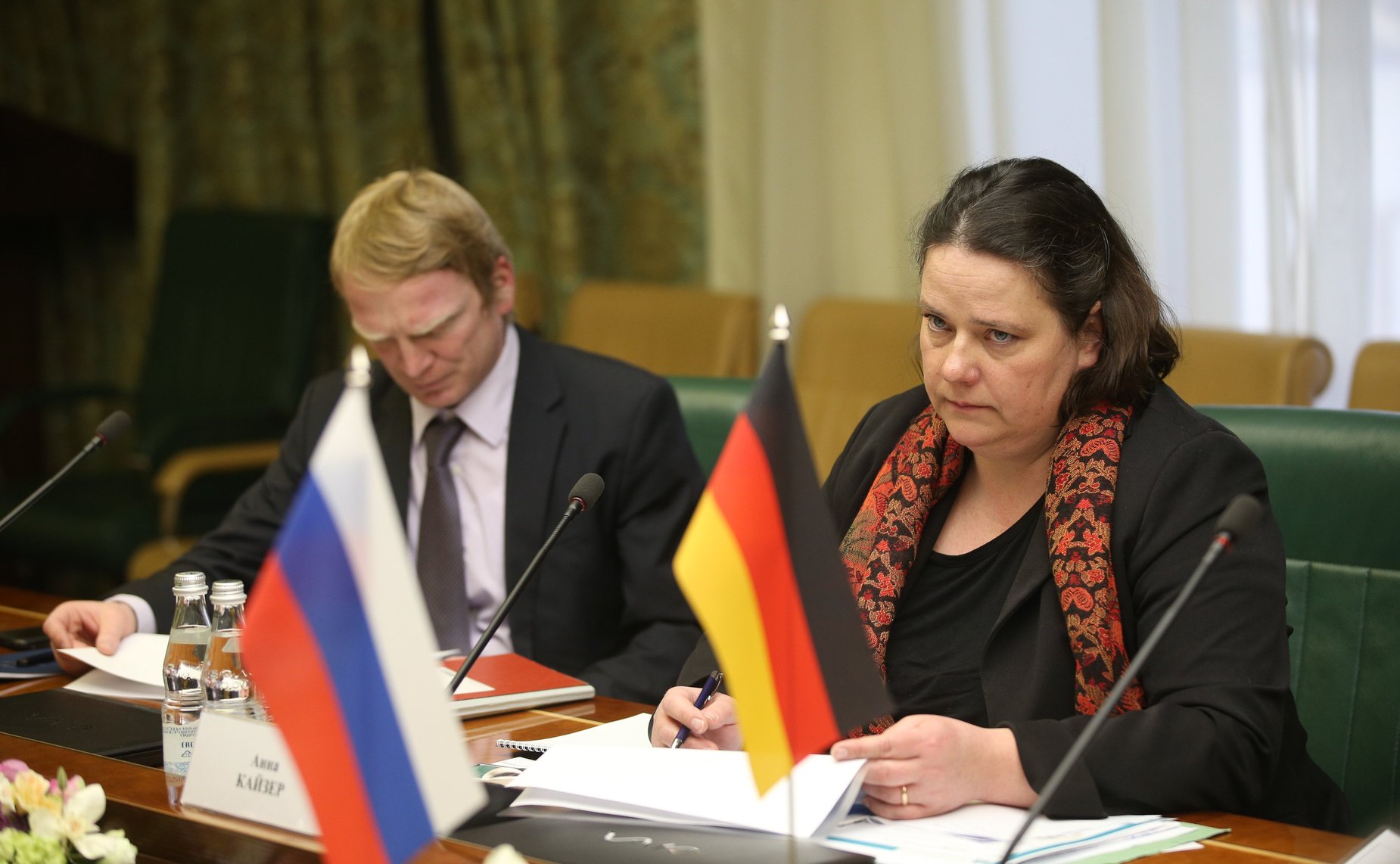 Встреча Олега Мельниченко с исполнительным директором и членом правления Германо-Российского Форума Мартином Хоффманном