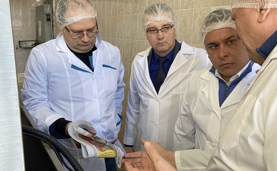 Айрат Гибатдинов посетил хладокомбинат и провел встречу с руководством хладокомбината «Морозкино»