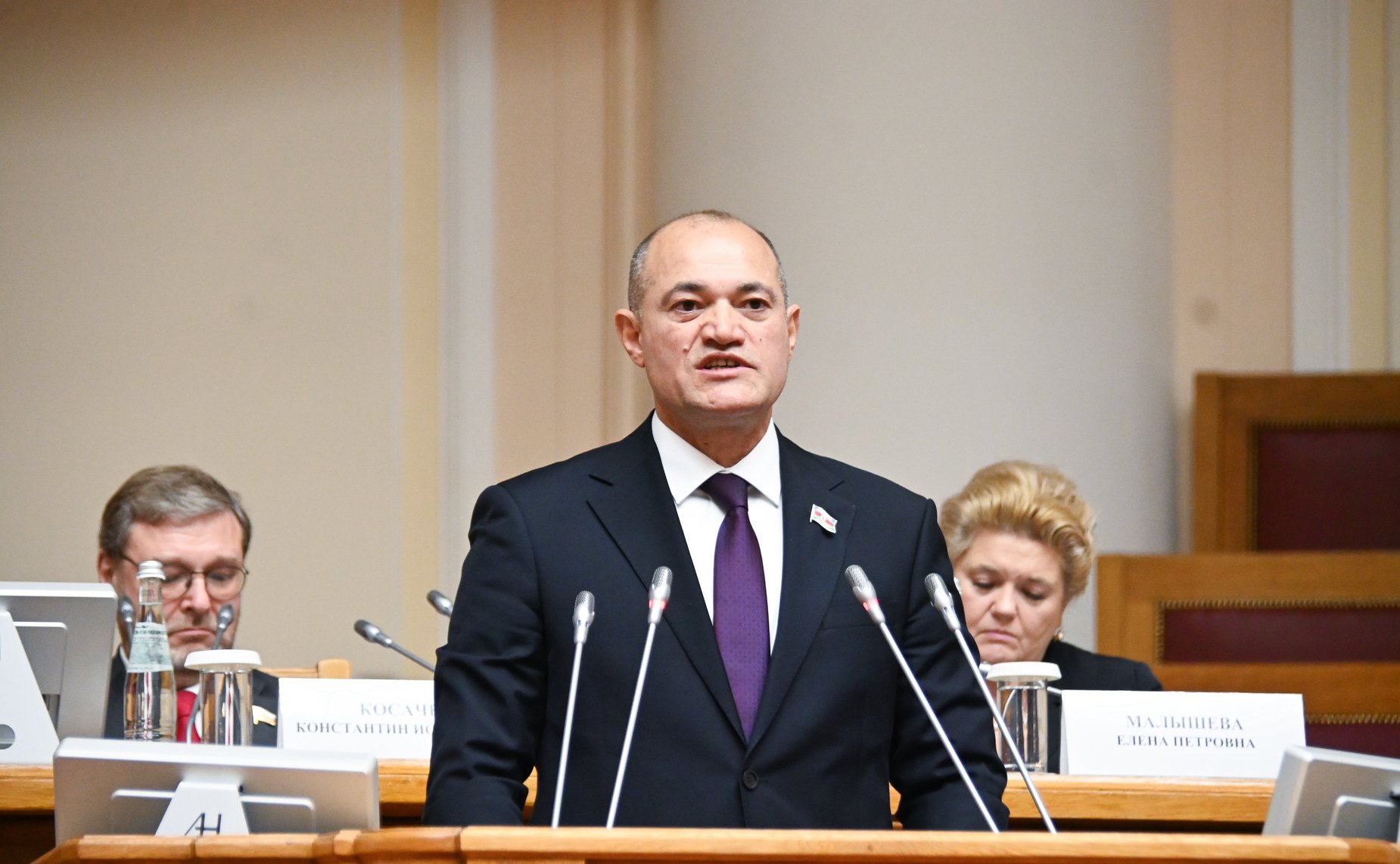 Пленарное заседание международной конференции «Великая Отечественная война в коллективной памяти народов Содружества: к 80-летию Победы»