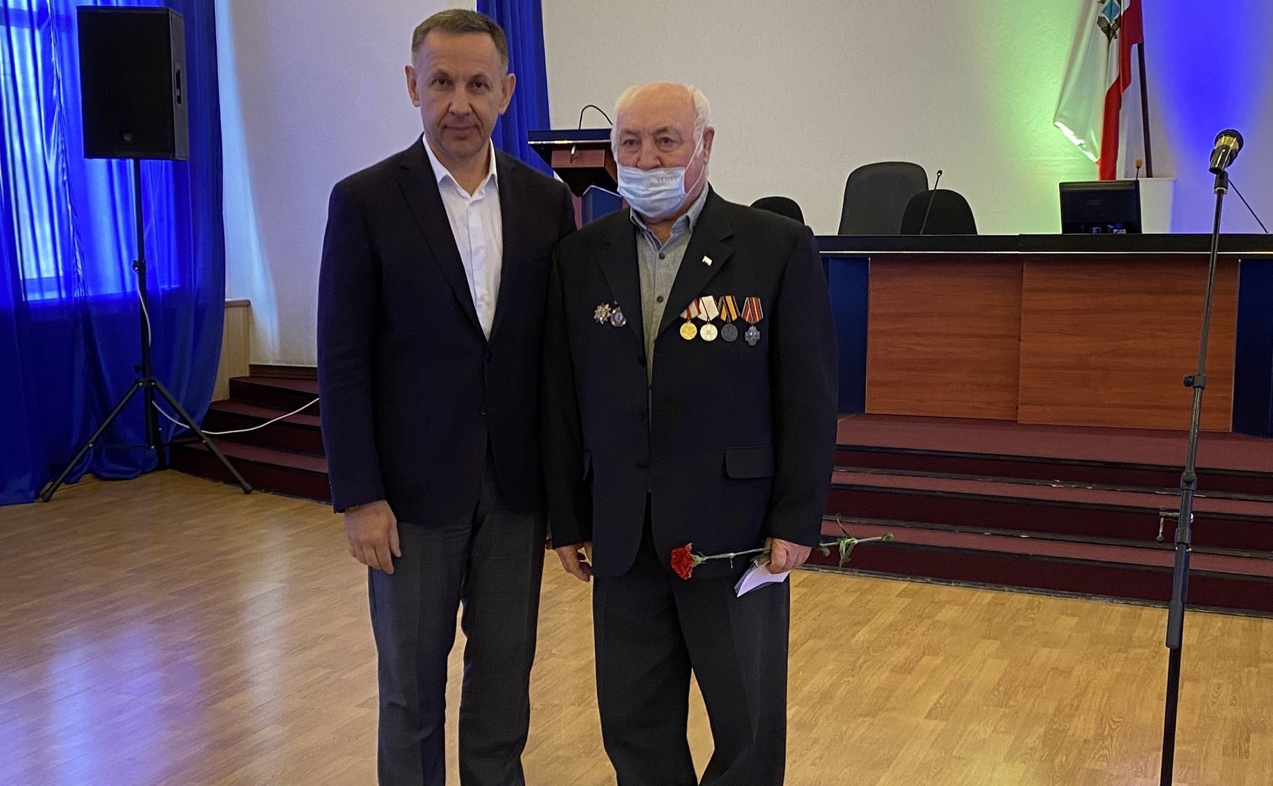 Олег Алексеев принял участие в памятных мероприятиях, посвященных 35-летию со дня аварии на Чернобыльской АЭС и начала ликвидации ее последствий