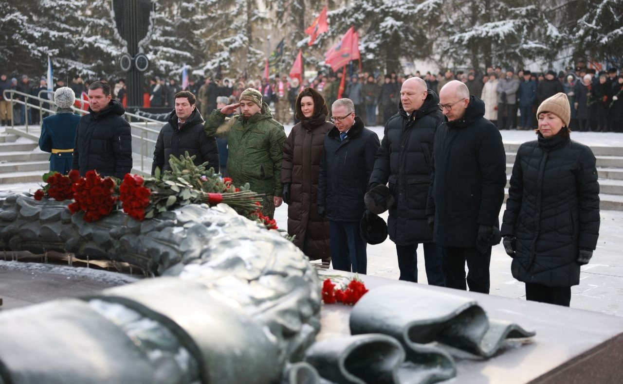 Наталья Котова в честь Дня защитника Отечества приняла участие в памятных мероприятиях, состоявшихся в регионе