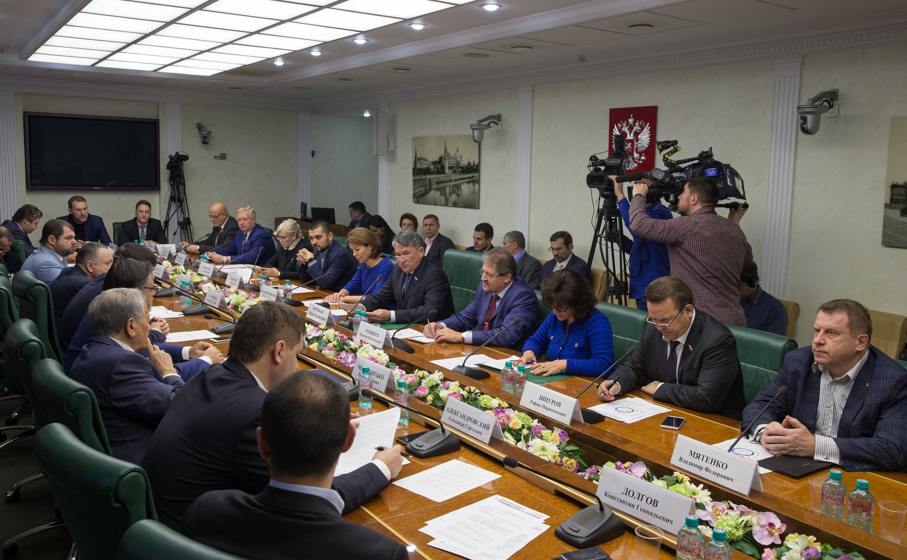 Заседание Комитета общественной поддержки жителей Юго-Востока Украины