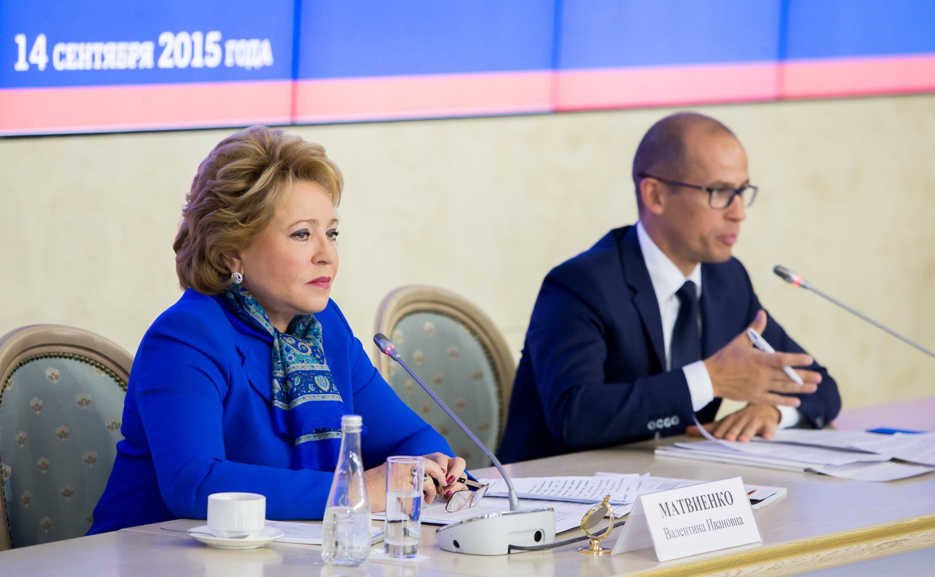 Председатель Совета Федерации Валентина Матвиенко встретилась с членами Общественной палаты РФ и председателями общественных палат субъектов РФ