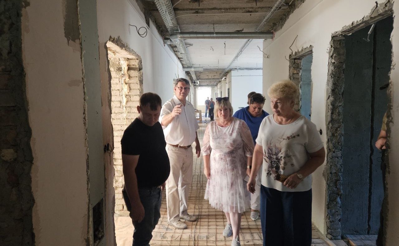 Ольга Бас посетила медицинское учреждение и пообщалась с персоналом