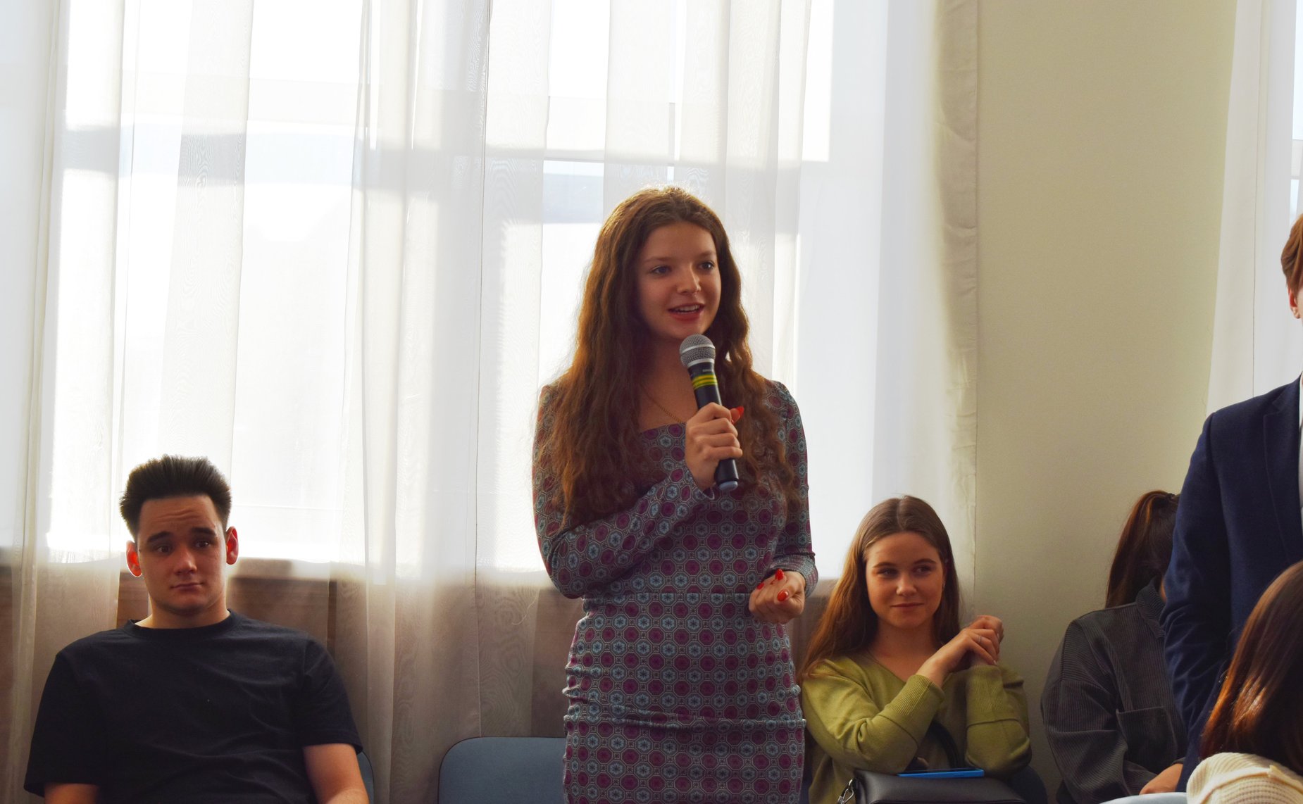 Павел Тараканов встретился со студентами и учащимися гимназии Тюменского государственного университета