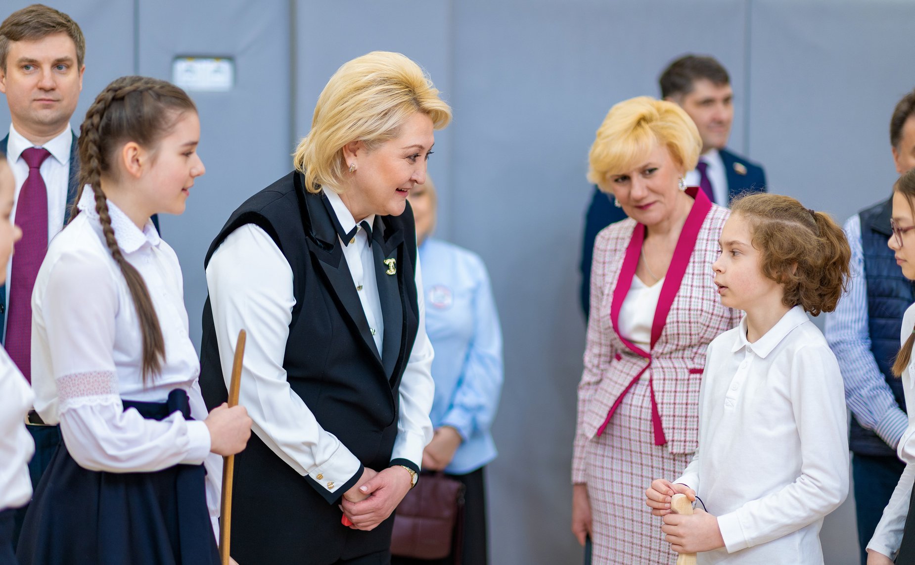 В рамках программы мероприятий Экспертного совета участники посетили школу №1