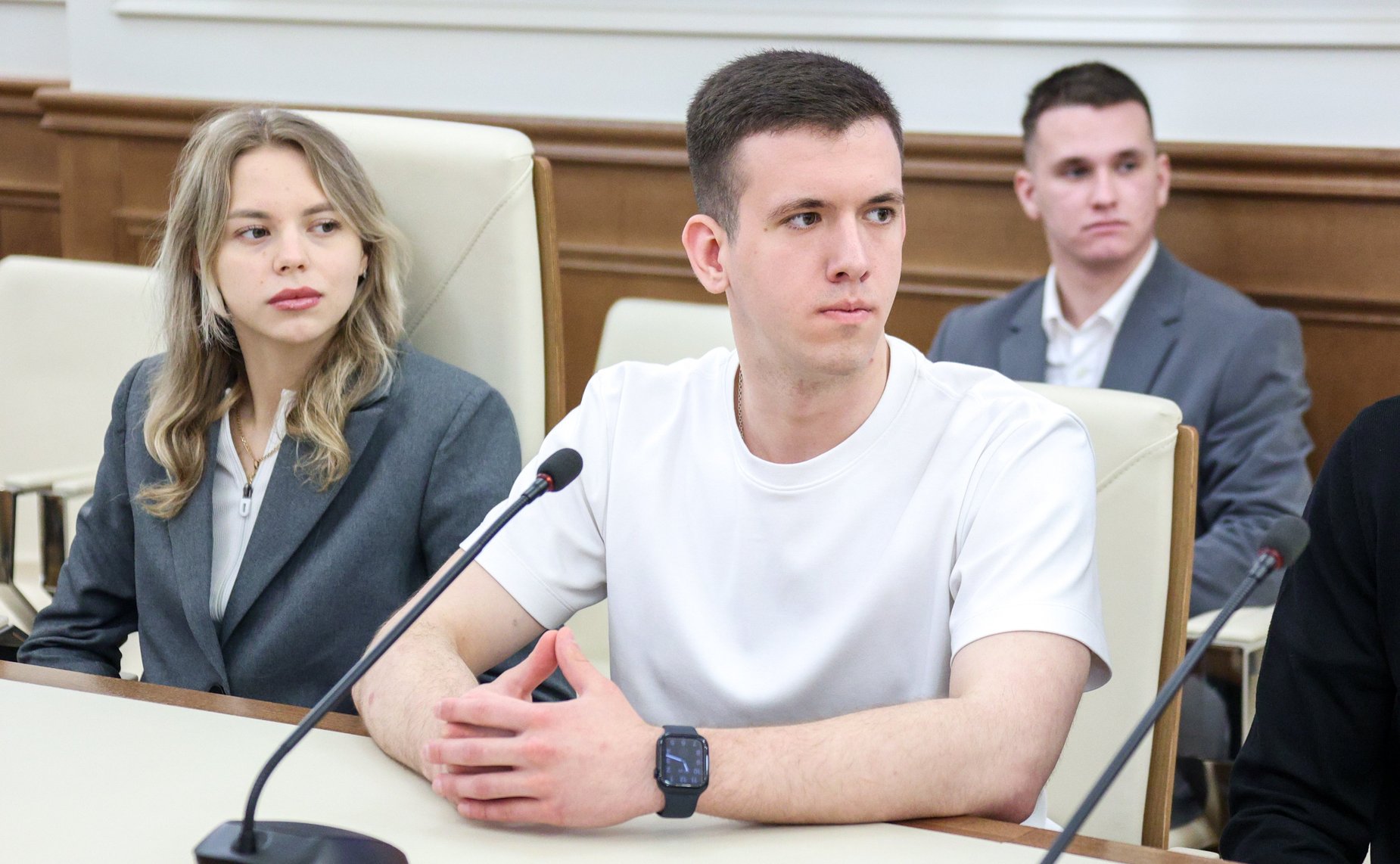 Встреча Натальи Мельниковой с активистами молодежного землячества Псковской области