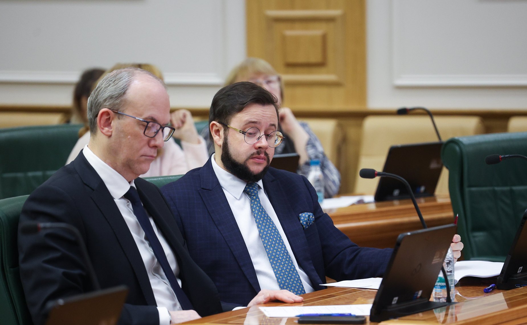 Написание Первого всероссийского аграрного диктанта сенаторами РФ и сотрудниками Аппарата СФ