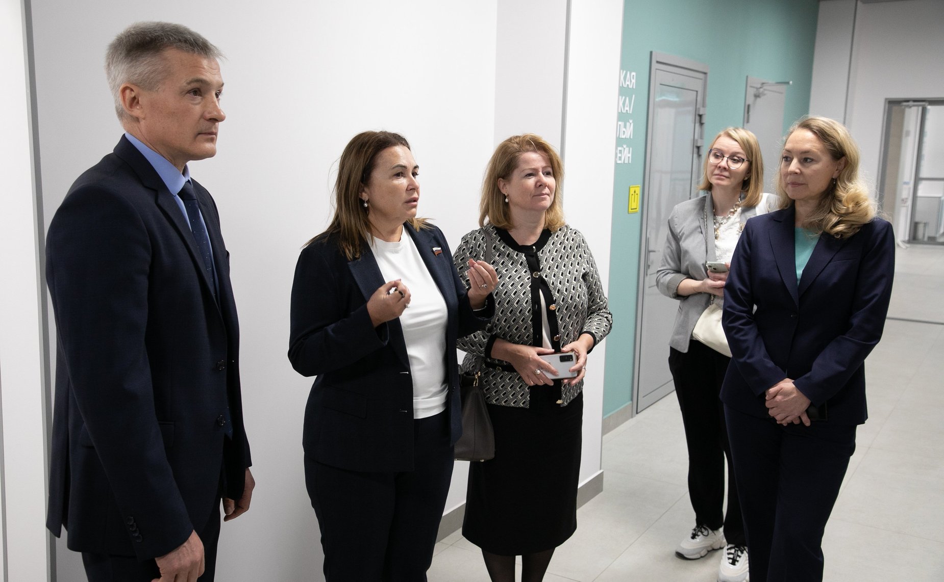 Сенаторы посетили Центр физкультурной и спортивной работы «Олимпия» Тюменского муниципального района