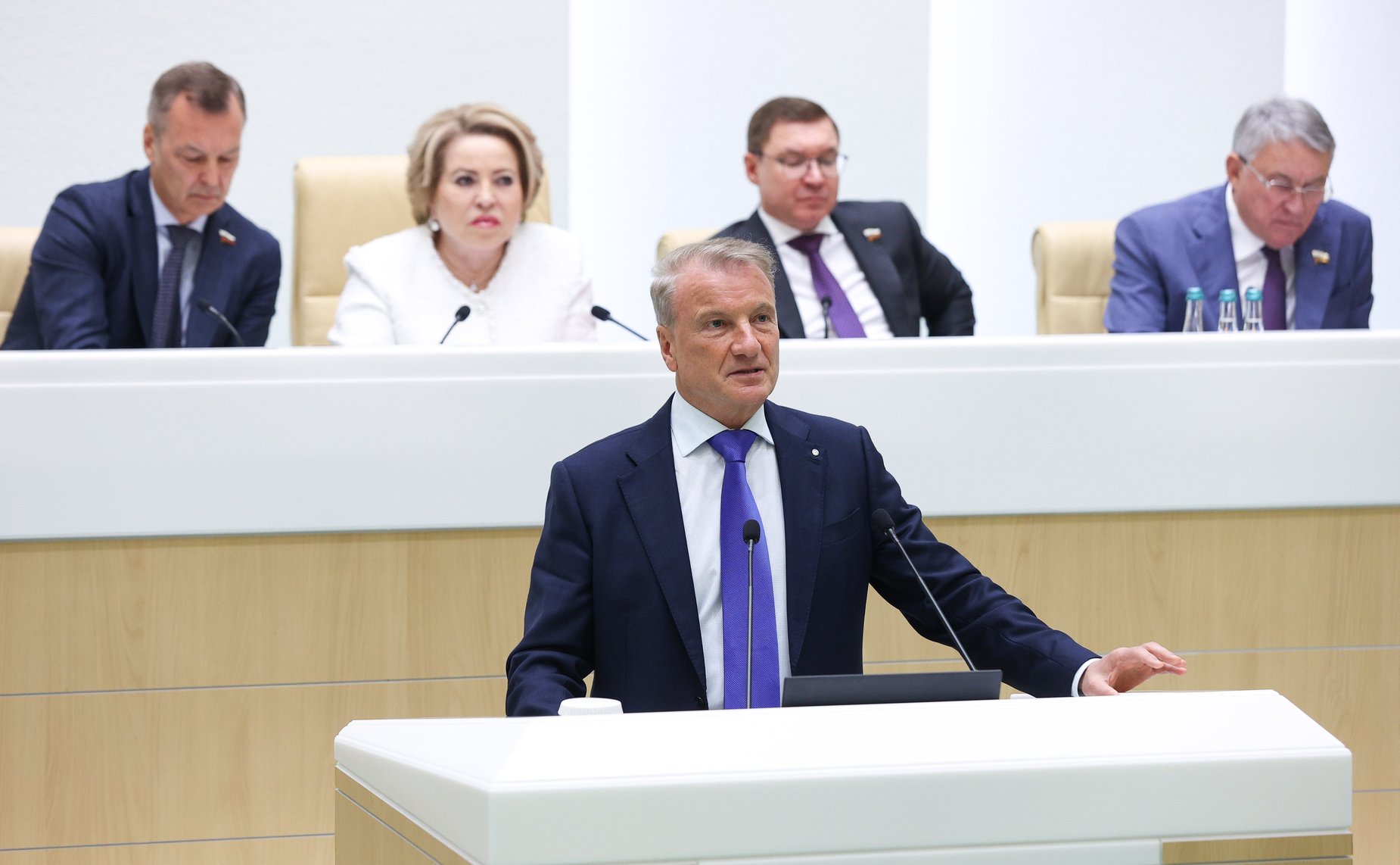 Президент, председатель правления публичного акционерного общества «Сбербанк России» Герман Греф
