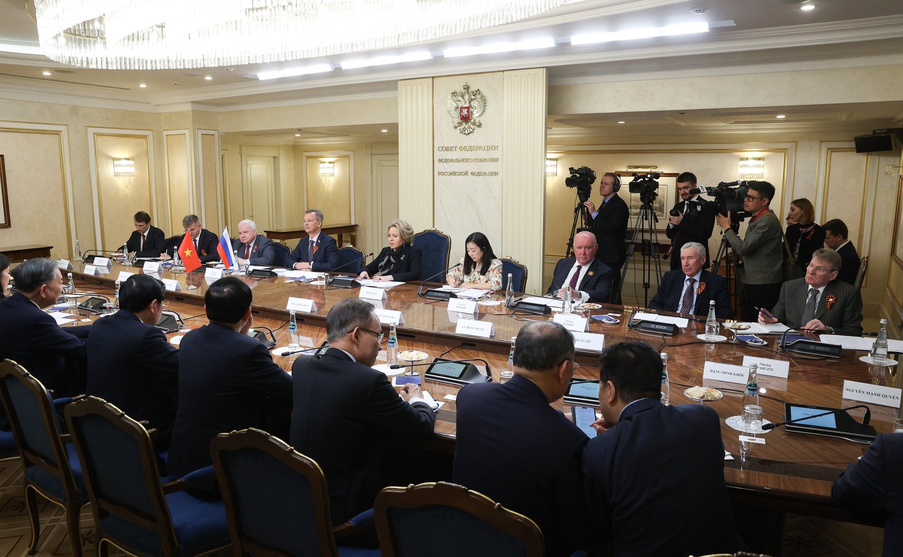 Валентина Матвиенко провела встречу с Генеральным секретарем Центрального комитета Коммунистической партии Вьетнама То Ламом