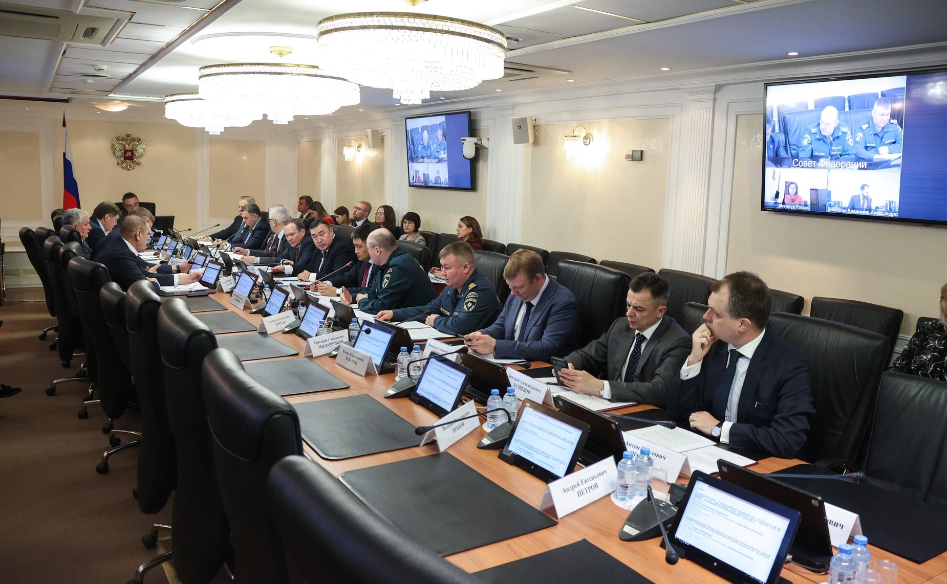 Заседание Комитета Совета Федерации по Регламенту и организации парламентской деятельности