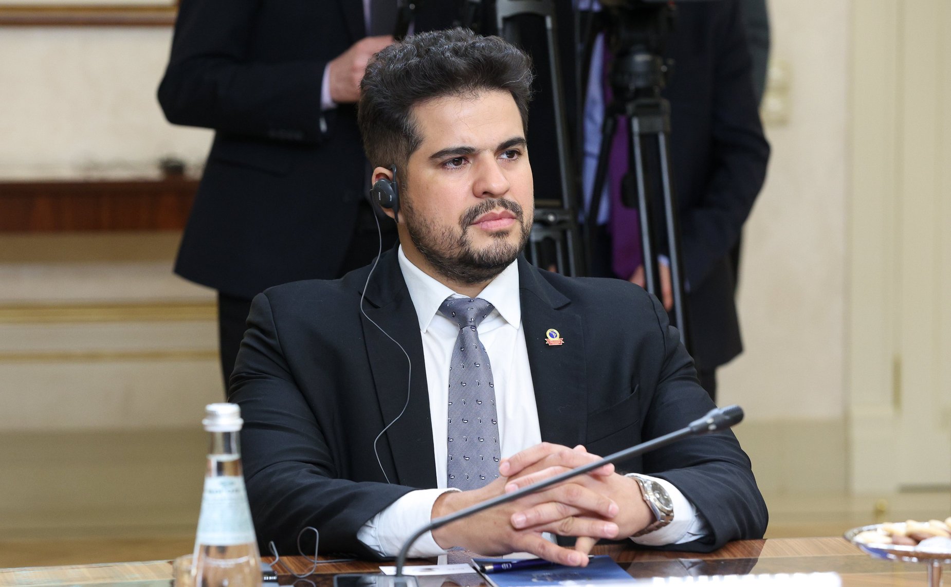 Валентина Матвиенко провела встречу с Председателем Парламента стран Латинской Америки и Карибского бассейна (ПАРЛАТИНО) Роландо Мигелем Гонсалесом Патрисио