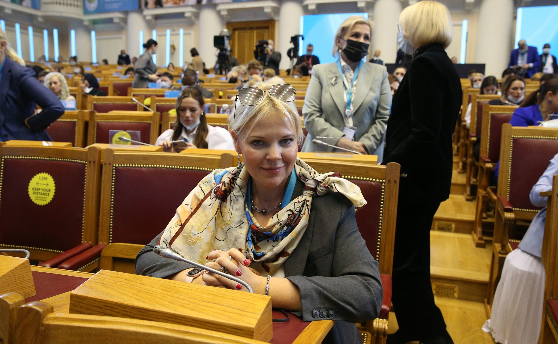 Заключительное пленарное заседание Третьего Евразийского женского форума «Женщины: глобальная миссия в новой реальности»