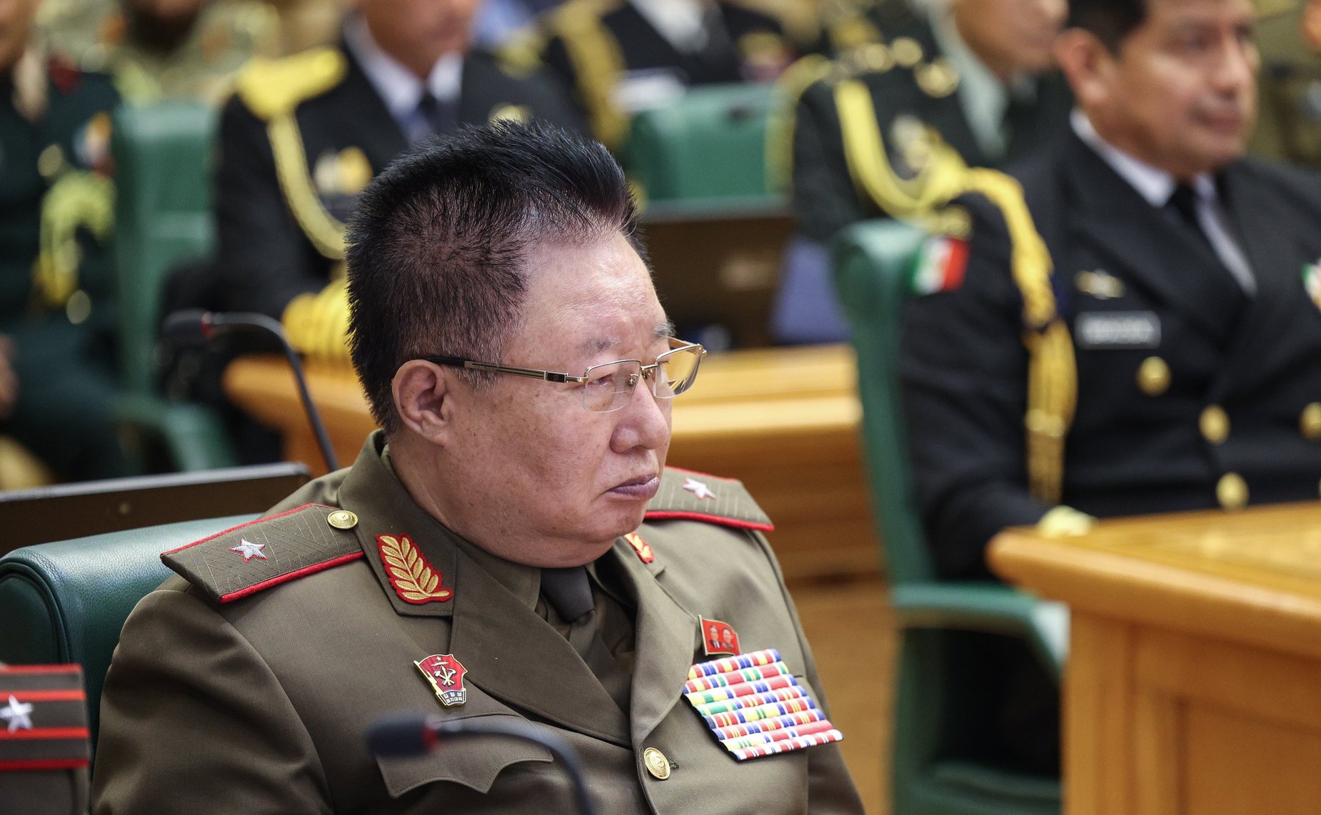 Брифинг для военных атташе иностранных государств, аккредитованных в Российской Федерации